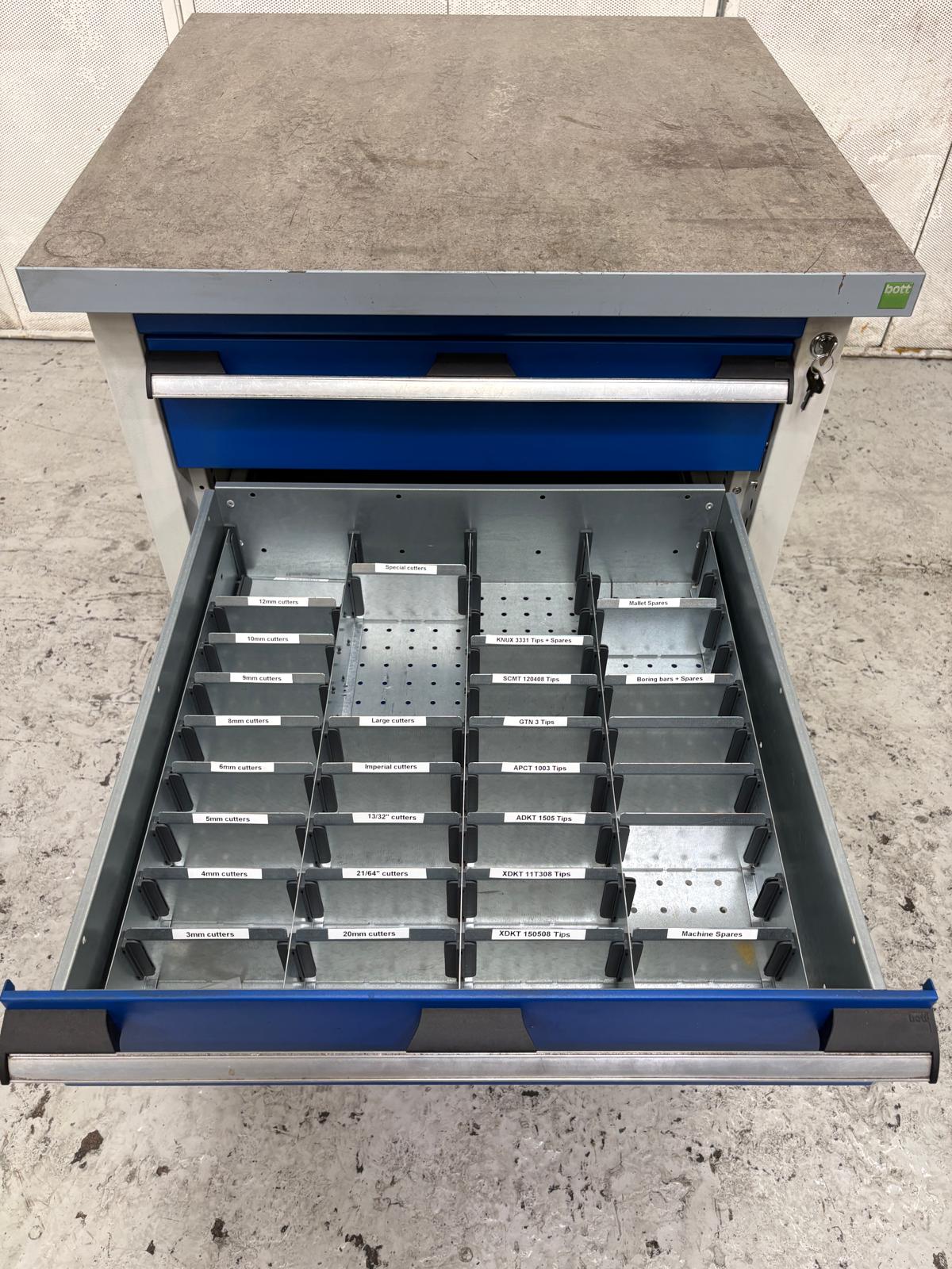 
                  
                    Bott Mobile Storage Bench With 3 Drawers – 750mm
                  
                