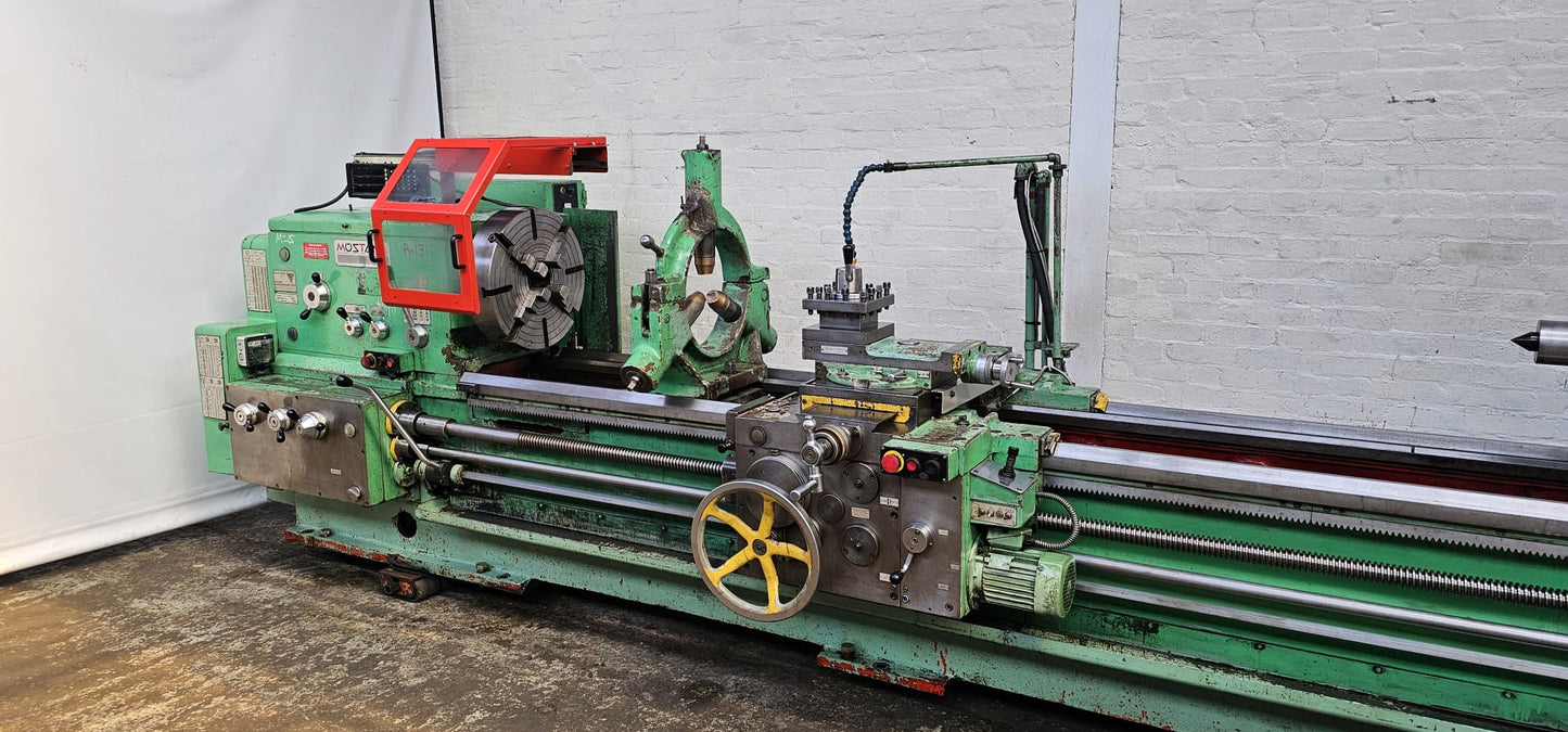 
                  
                    Mostana 1M63 x 3000mm Gap Bed Centre Lathe
                  
                