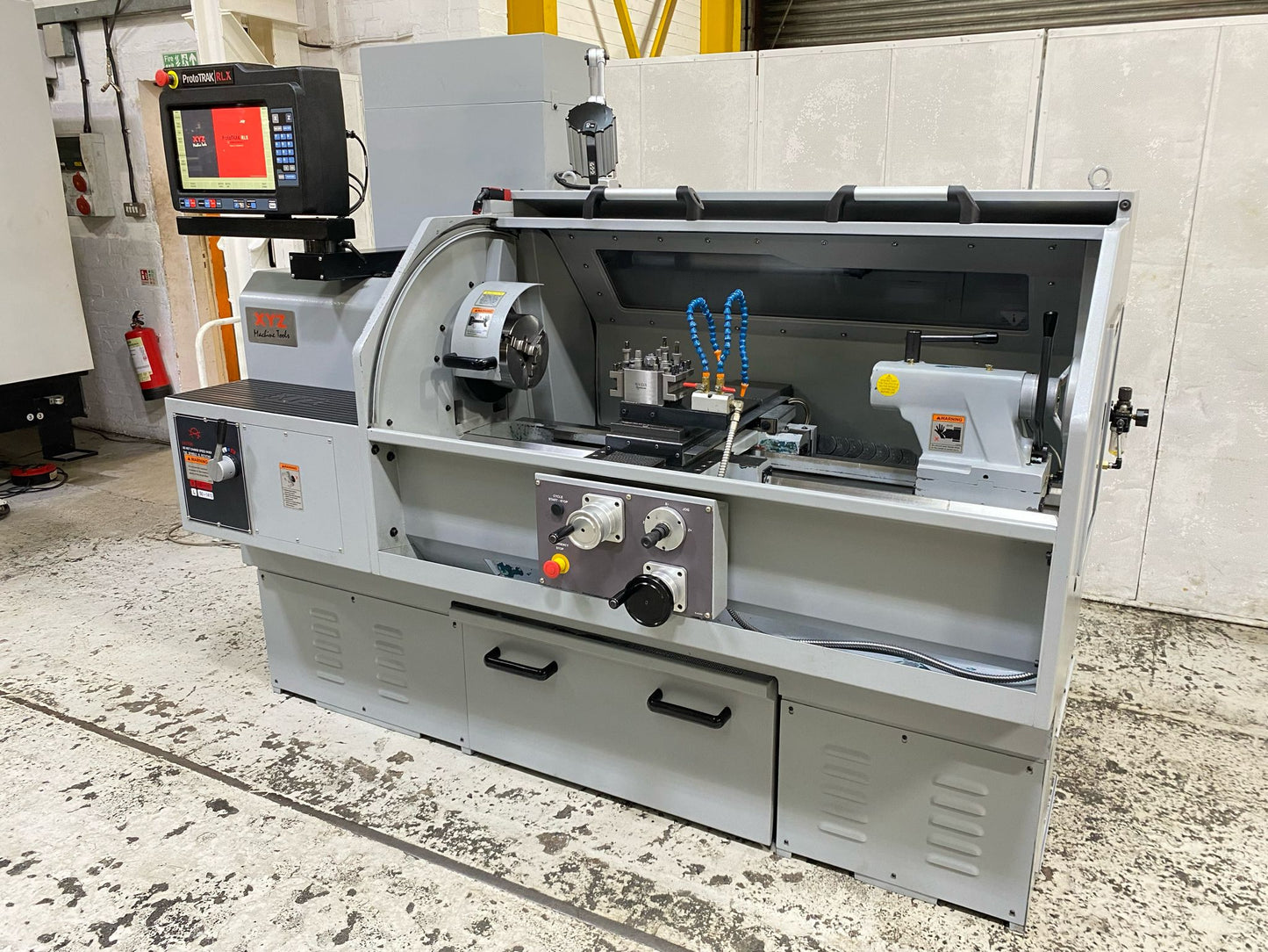 
                  
                    XYZ Proturn RLX355 ProtoTRAK CNC Gap Bed Centre Lathe
                  
                