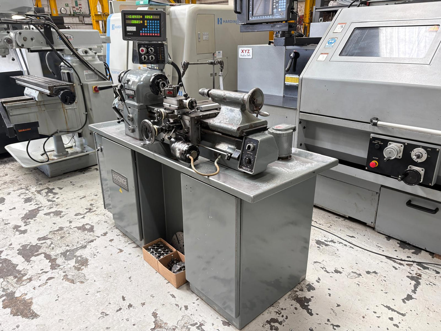 
                  
                    Hardinge HLV-H High Speed Super Precision Tool Room Lathe
                  
                