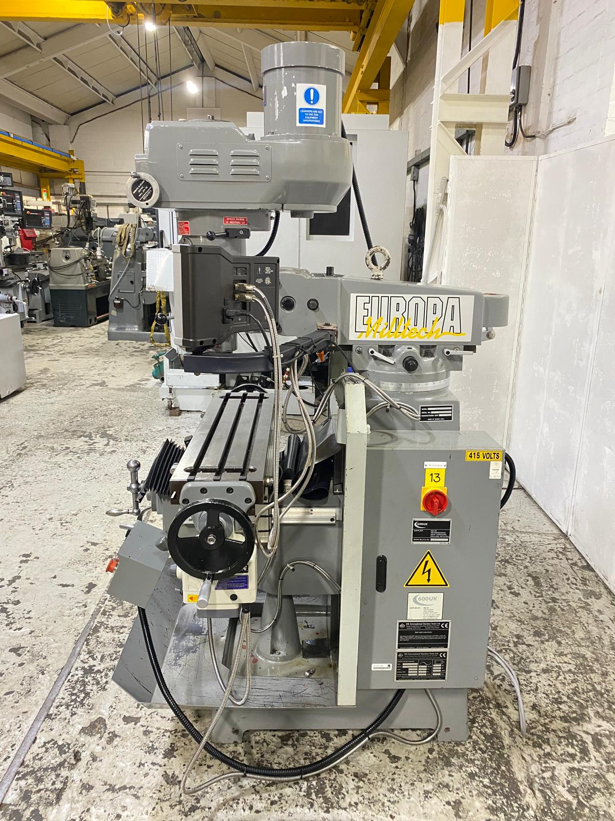 
                  
                    Europa Mill Tech 1000VS Turret Milling Machine
                  
                