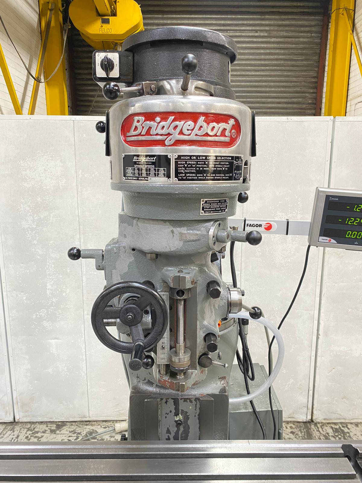 
                  
                    Bridgeport BRJ Turret Milling Machine
                  
                