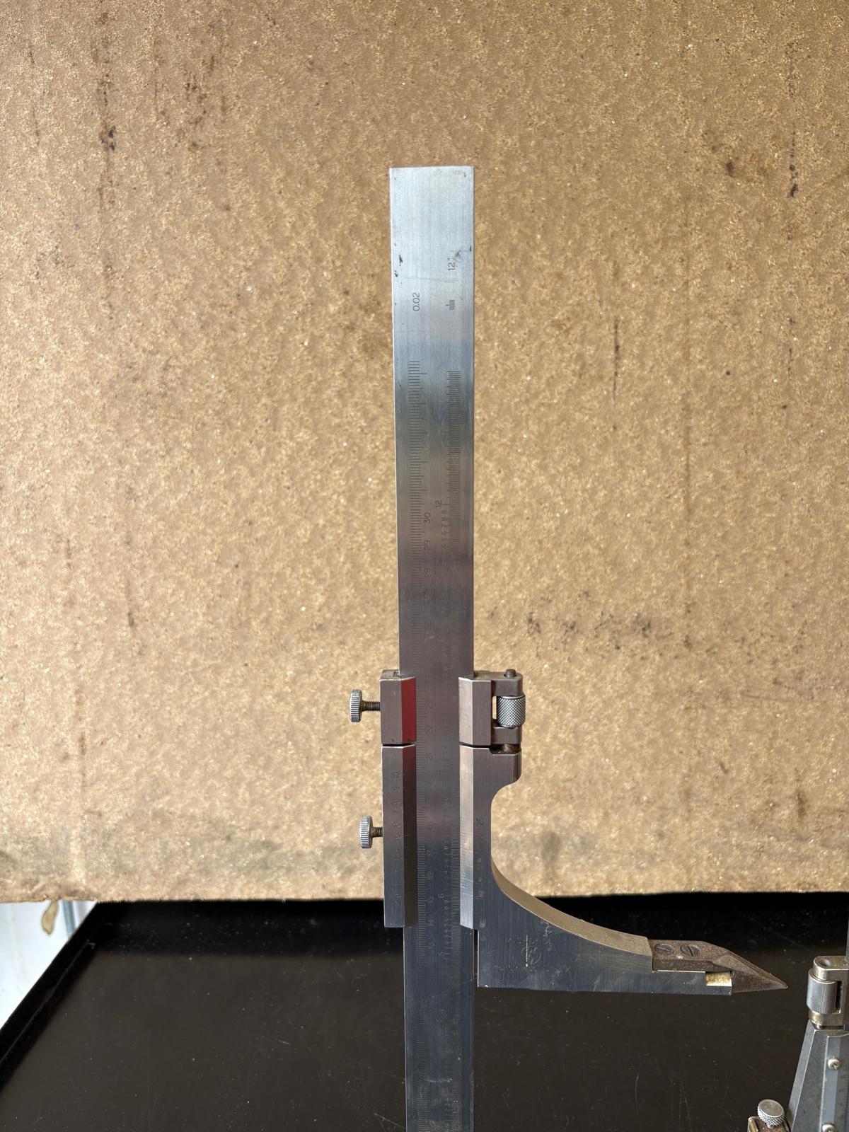 
                  
                    Set Of Height Gauges - 1 x Mitotoyo 12”/300ml, 1x Micropol 12”/300ml
                  
                