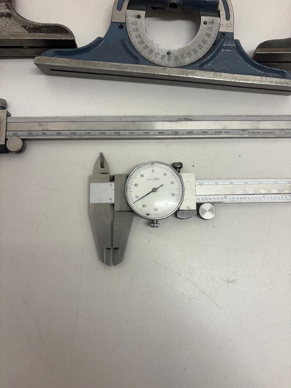 
                  
                    PROTRACTORS / VERNIERS / CALIPERS MISC INSPECTION EQUIPMENT £50.00 + VAT
                  
                