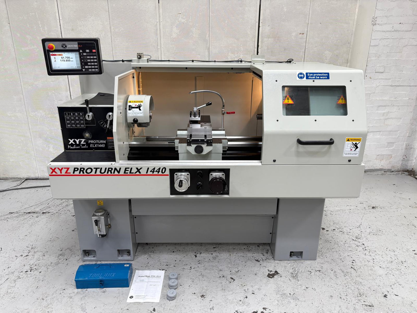 
                  
                    XYZ Proturn ELX1440 ProtoTRAK Centre Lathe
                  
                
