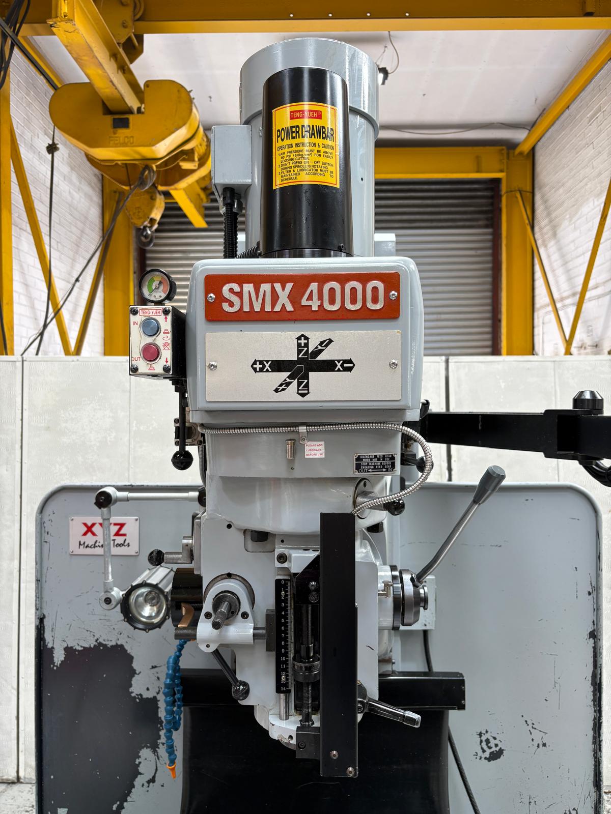 
                  
                    XYZ SMX 4000 3-Axis CNC Bed Milling Machine (2012) POA
                  
                