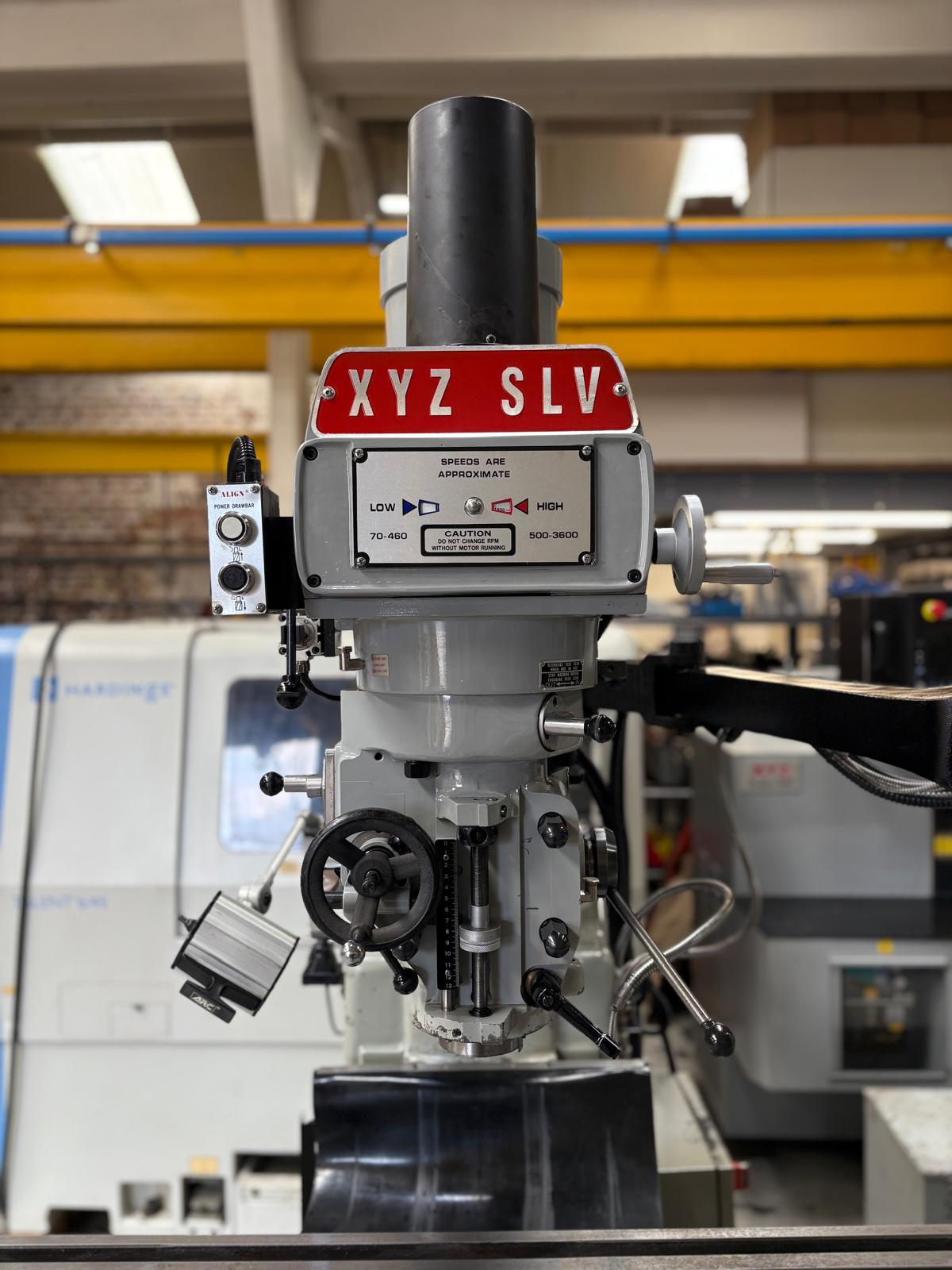 
                  
                    2011 XYZ SLV Turret Milling Machine
                  
                