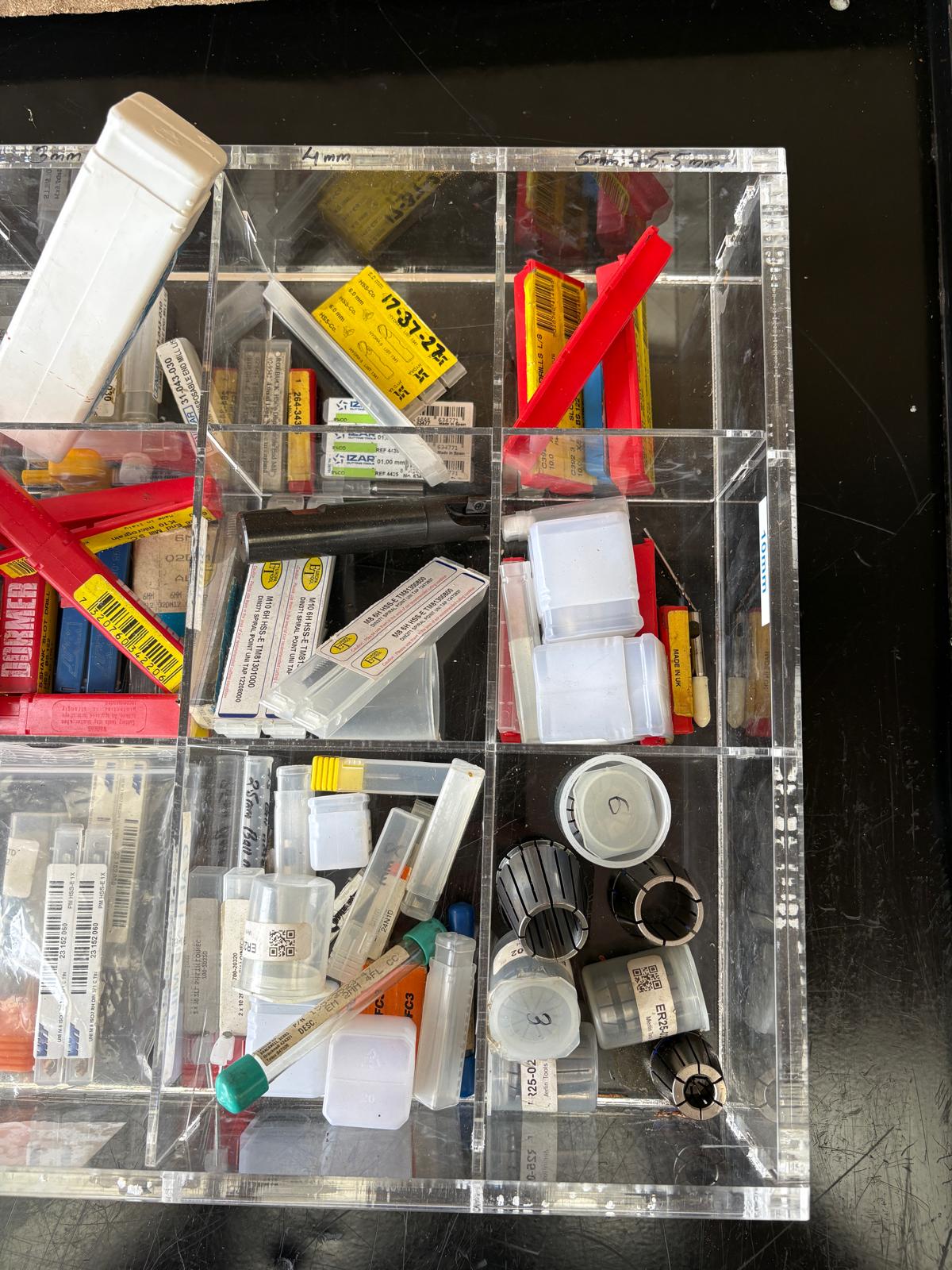 
                  
                    **JOB LOT** Miscellaneous High Speed Steel Cutting Tools, Taps & Collets
                  
                