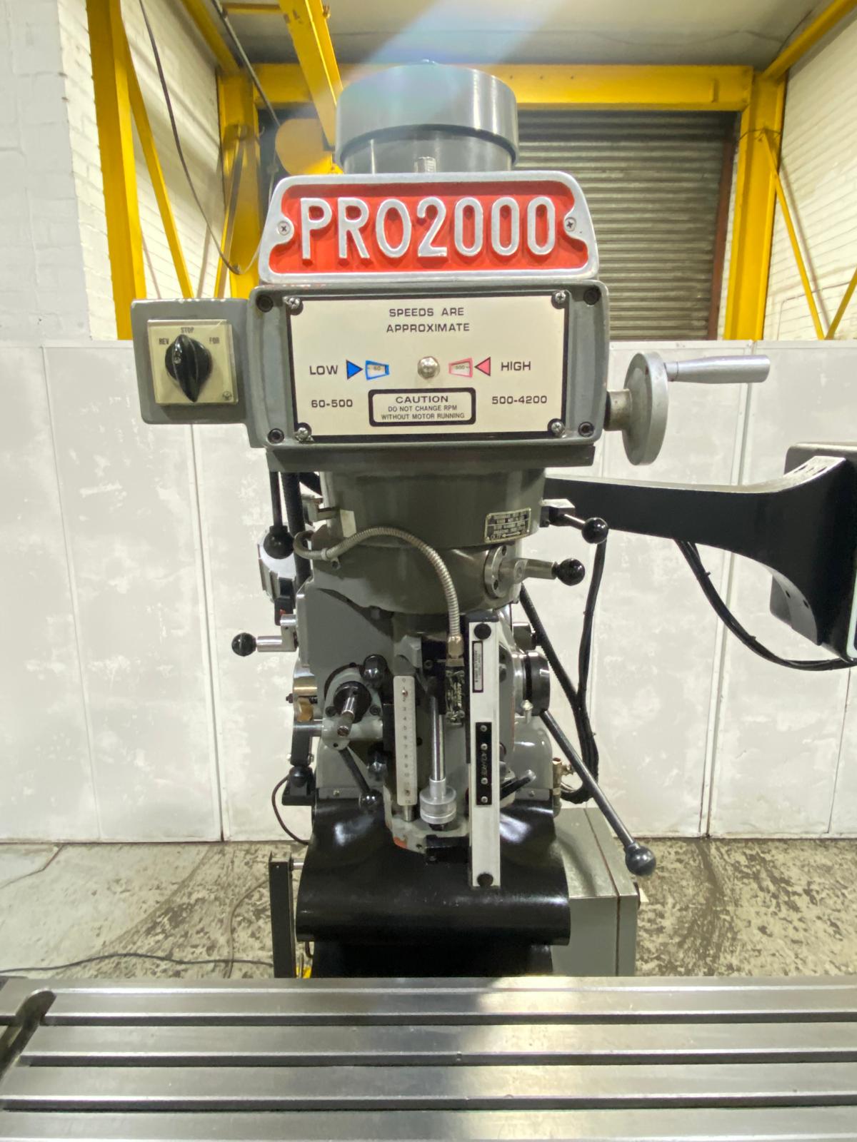 
                  
                    XYZ PRO2000 2 Axis ProtoTRAK Control Turret Milling Machine
                  
                