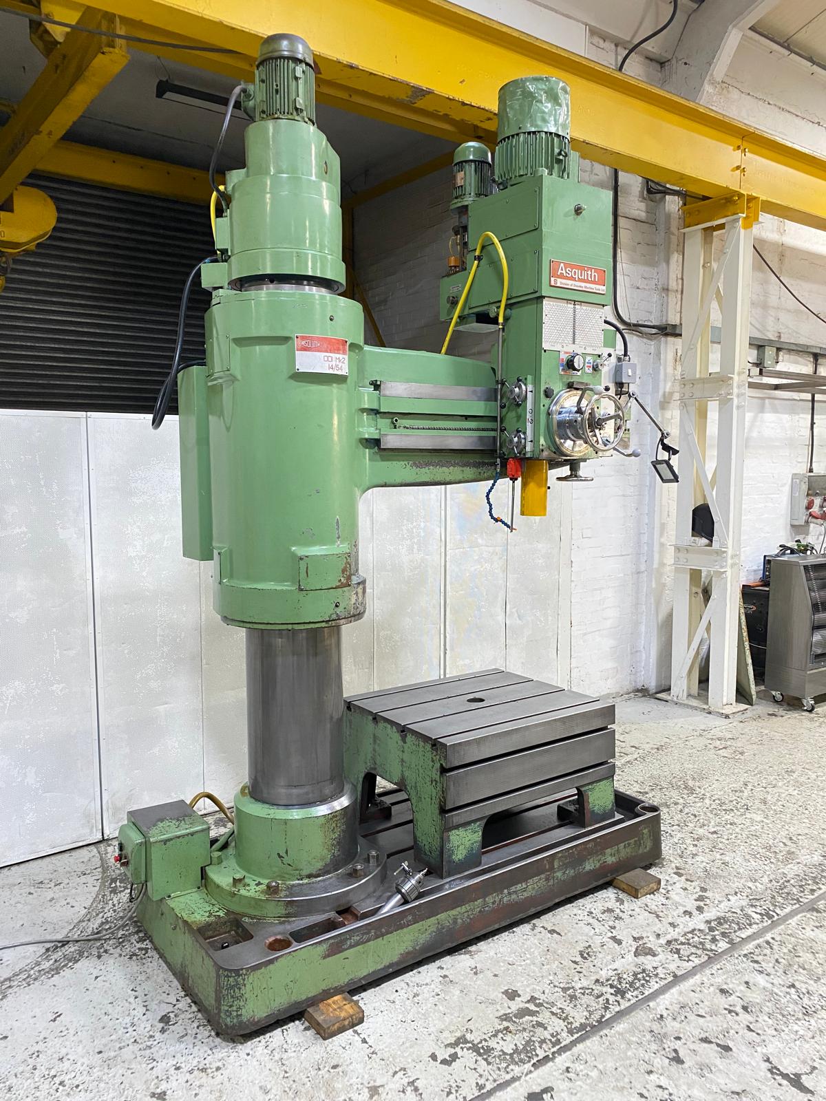 
                  
                    Asquith ODI Mk2 14/54 5MT Radial Arm Drilling Machine
                  
                