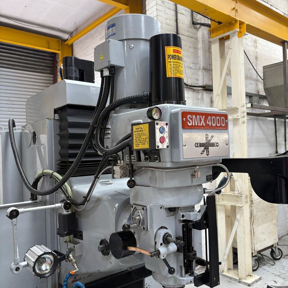 
                  
                    XYZ SMX 4000 3-Axis CNC Bed Milling Machine (2012) POA
                  
                