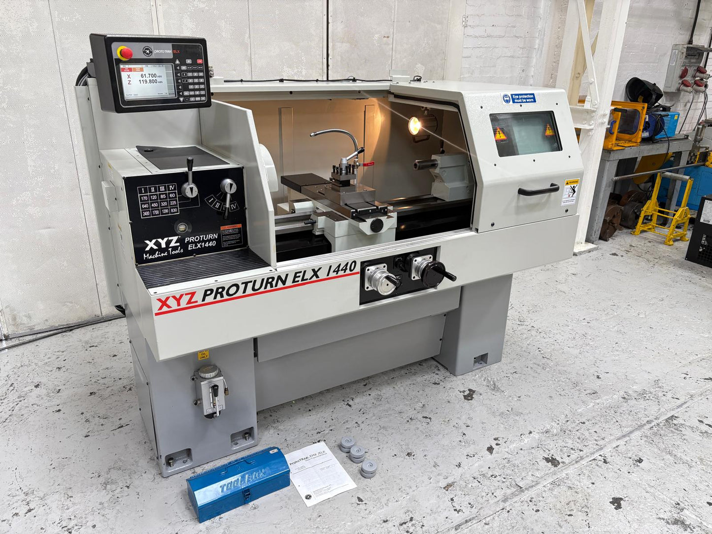 
                  
                    XYZ Proturn ELX1440 ProtoTRAK Centre Lathe
                  
                