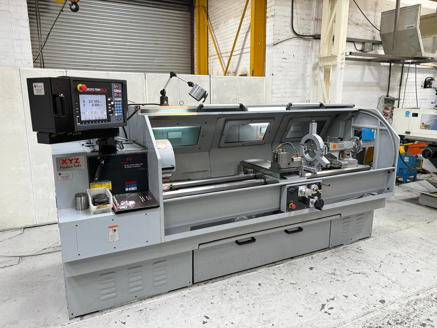 
                  
                    2014 XYZ Proturn SLX425 ProtoTRAK Control Gap Bed Centre Lathe
                  
                