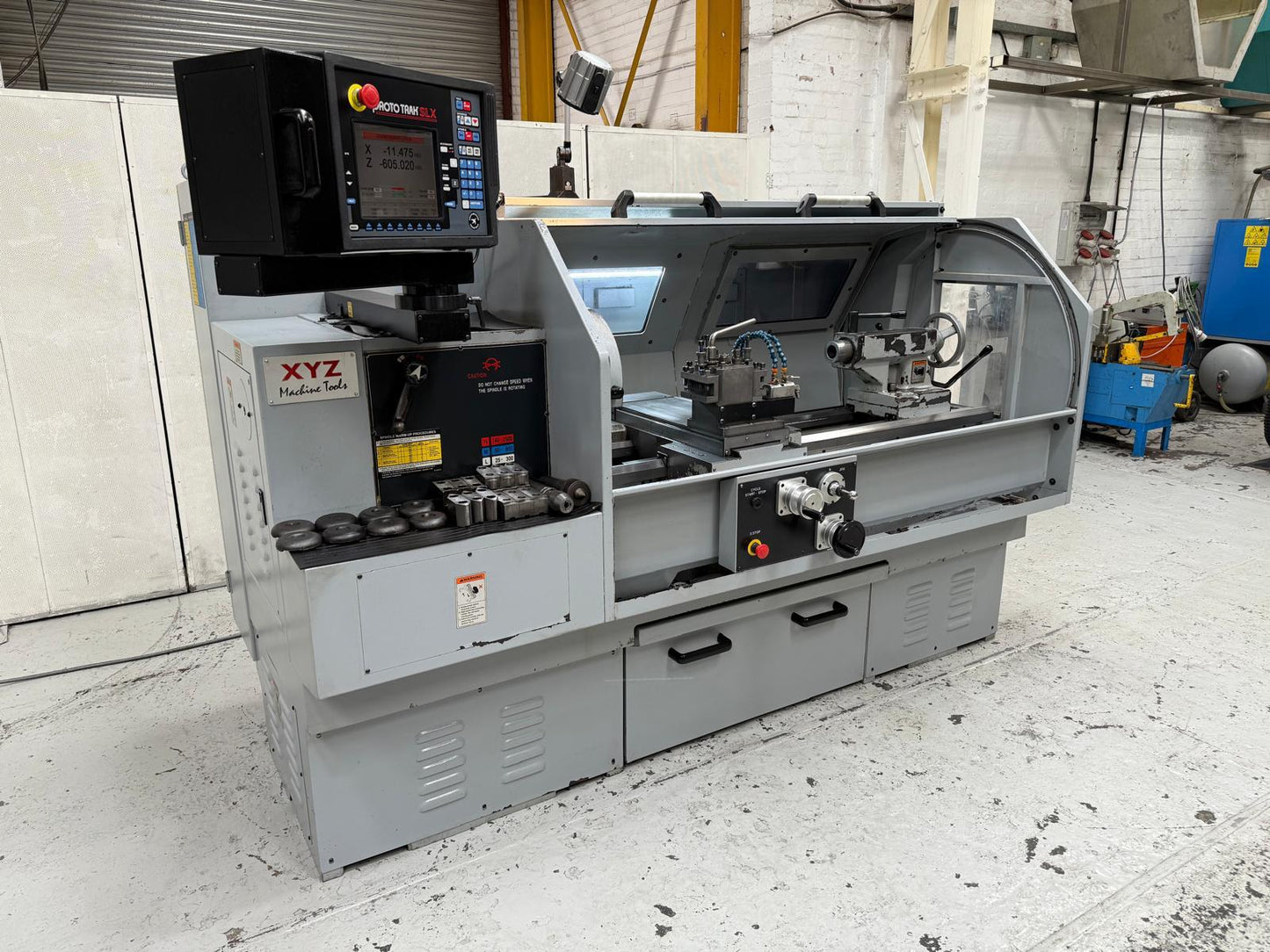 
                  
                    XYZ Proturn SLX425 ProtoTRAK Control Gap Bed Centre Lathe
                  
                