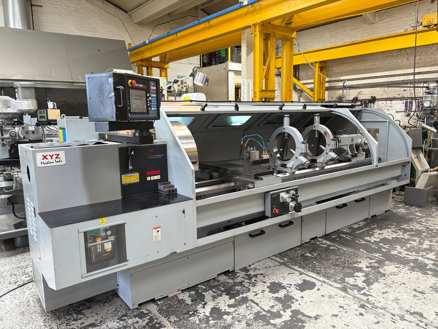 
                  
                    XYZ Proturn SLX555 ProtoTRAK Control Gap Bed Centre Lathe POA
                  
                
