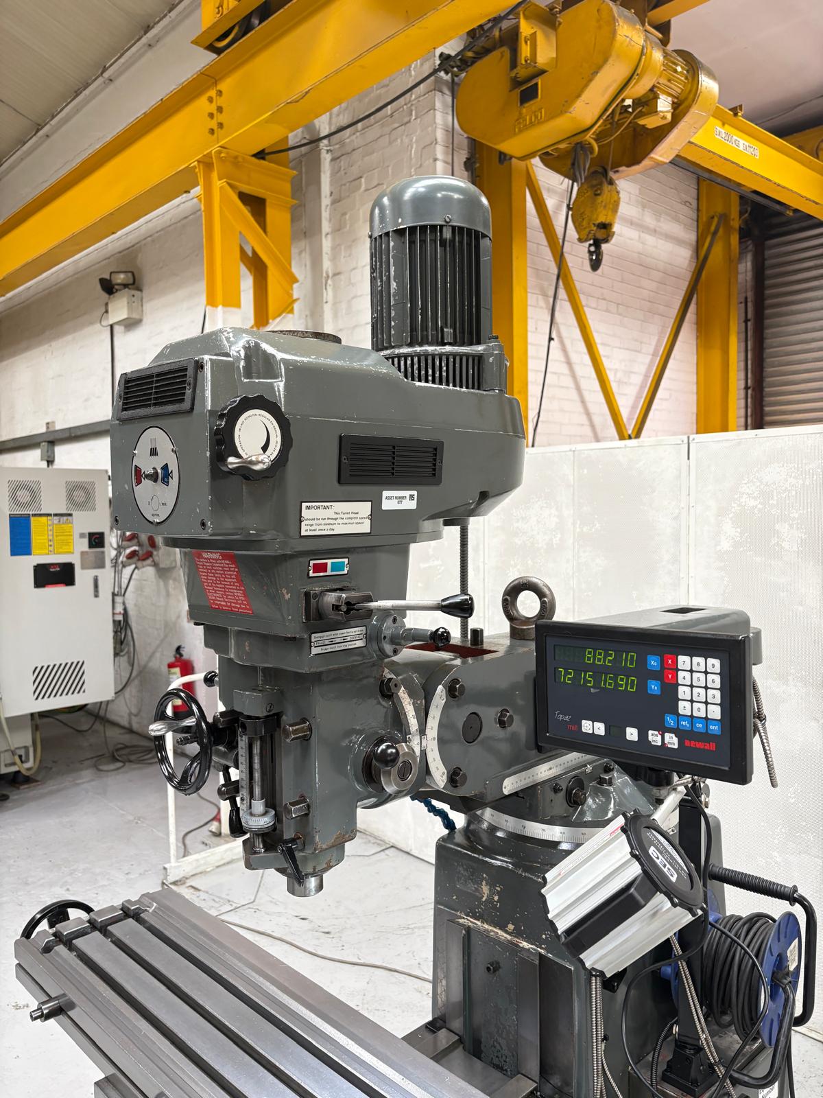 
                  
                    Ajax AJT1-R8 Turret Milling Machine
                  
                