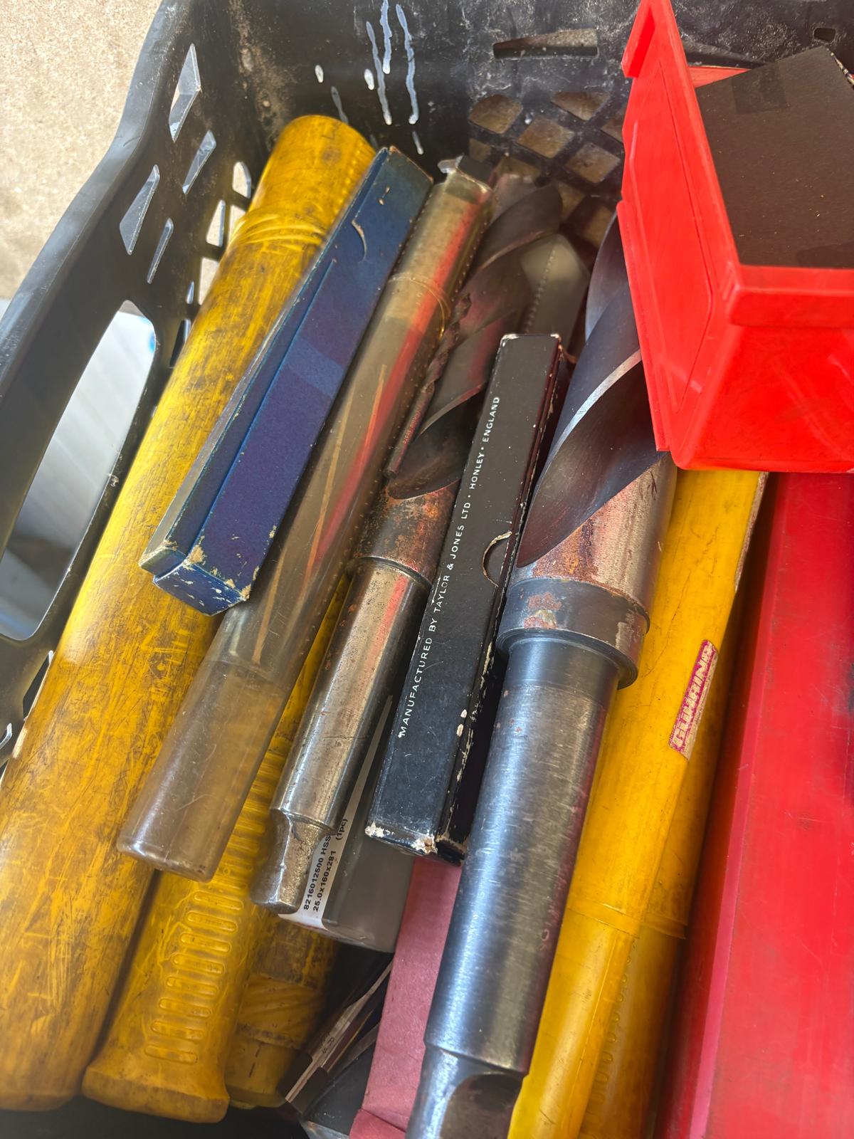 
                  
                    **JOB LOT Large Twist Drills, Large Reamers,Hand Reamers**
                  
                