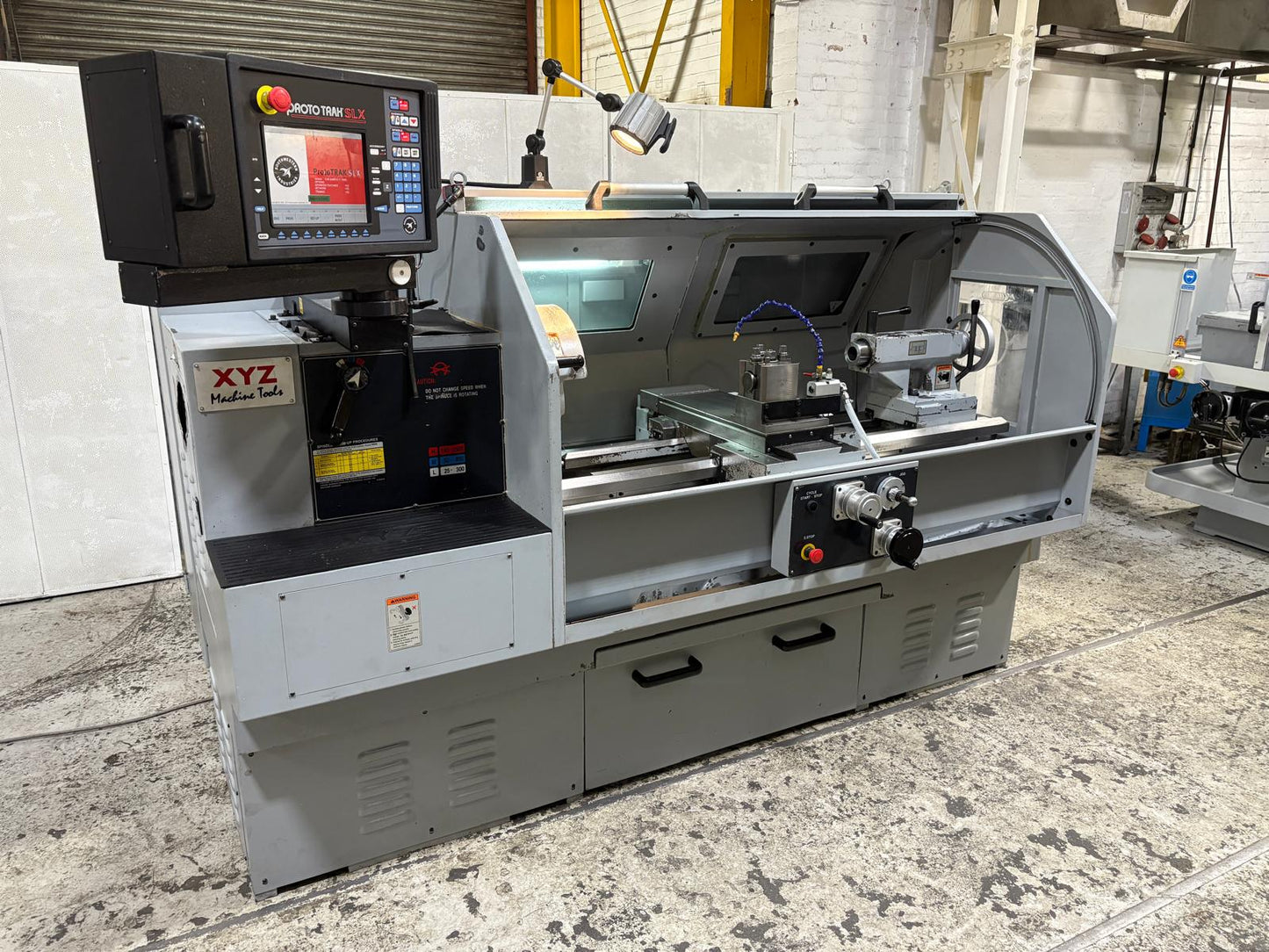 
                  
                    XYZ Proturn SLX425 ProtoTRAK Control Gap Bed Centre Lathe POA
                  
                