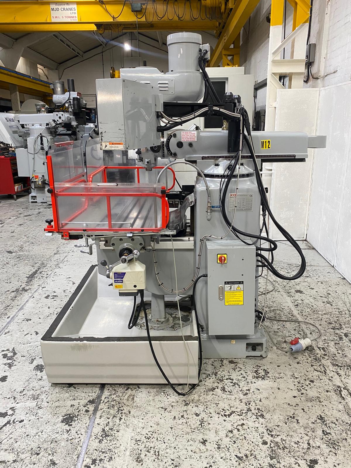
                  
                    XYZ 2000 Turret Milling Machine (2017)
                  
                