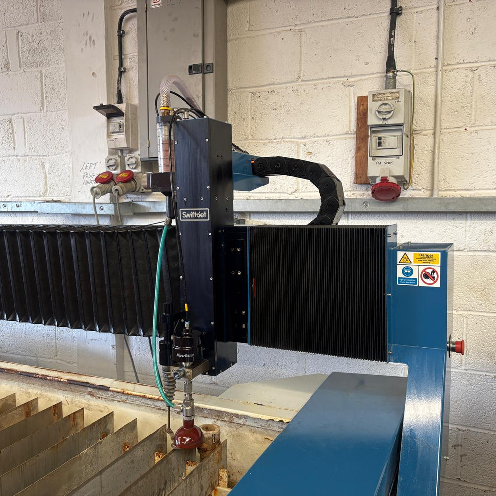
                  
                    Swift Jet Water Jet Cutting Machine
                  
                