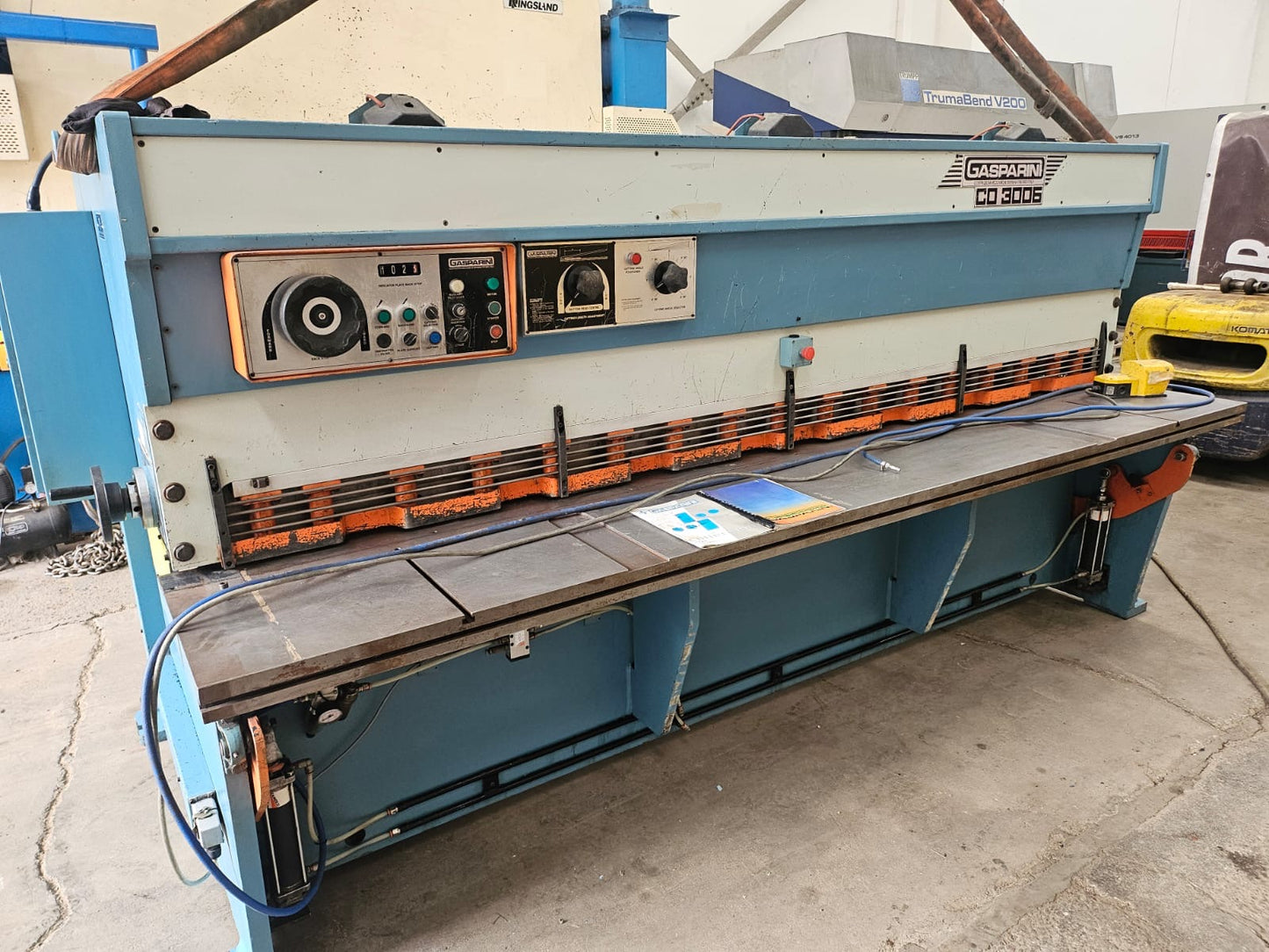 
                  
                    Gasparini Model 3004:6 Hydraulic Rake Guillotine Shear
                  
                