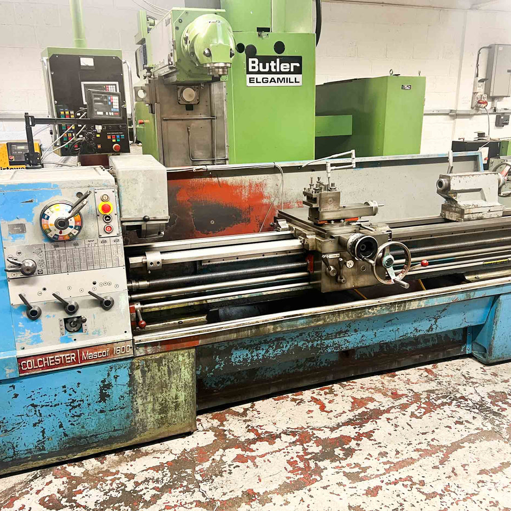 
                  
                    Colchester Mascot 1600 Gap Bed Centre Lathe x 2000m
                  
                