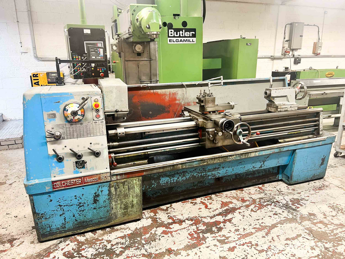 
                  
                    Colchester Mascot 1600 Gap Bed Centre Lathe x 2000m
                  
                