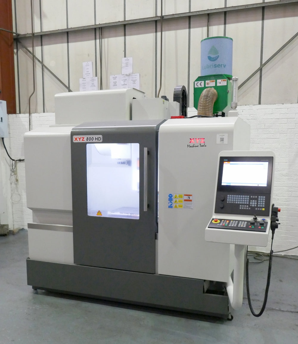 2020 XYZ 800HD 3 Axis Vertical Machining Centre Siemens 828D with Shopmill