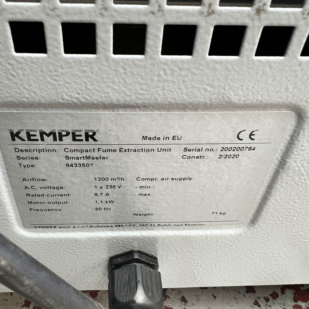 
                  
                    Kemper Industrial Compact Fume Extraction Unit
                  
                