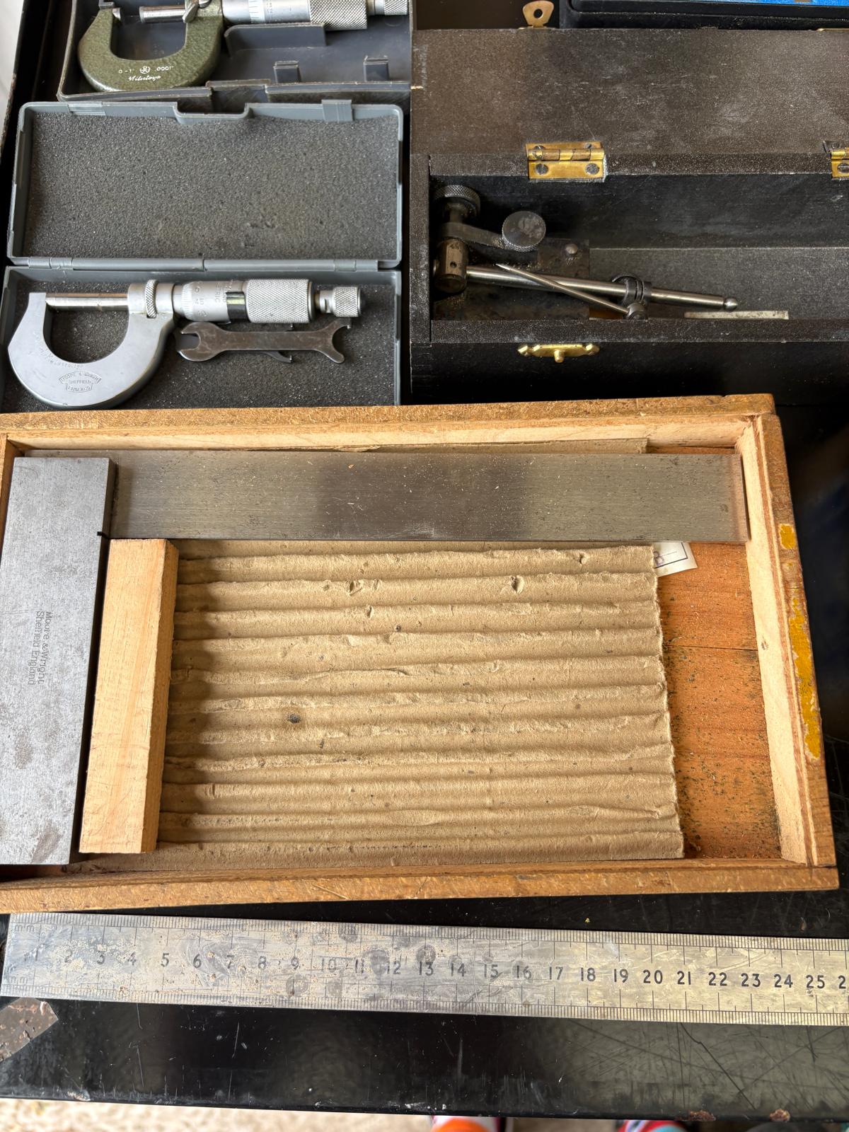 
                  
                    MITUTOYO VERNIERS / MICROMETRES / V BLOCKS &amp; MISC WORKSHOP INSPECTION TOOLS
                  
                