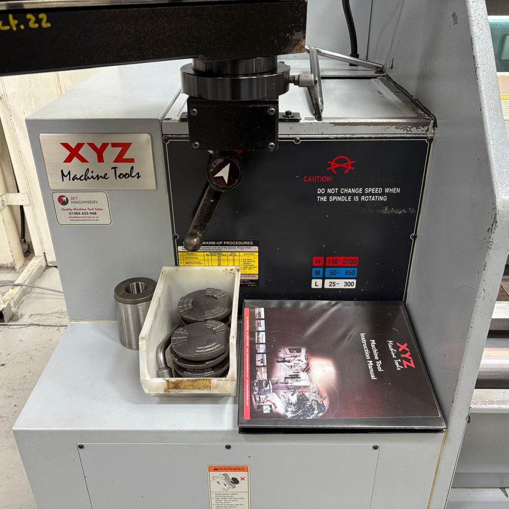 
                  
                    2014 XYZ Proturn SLX425 ProtoTRAK Control Gap Bed Centre Lathe
                  
                