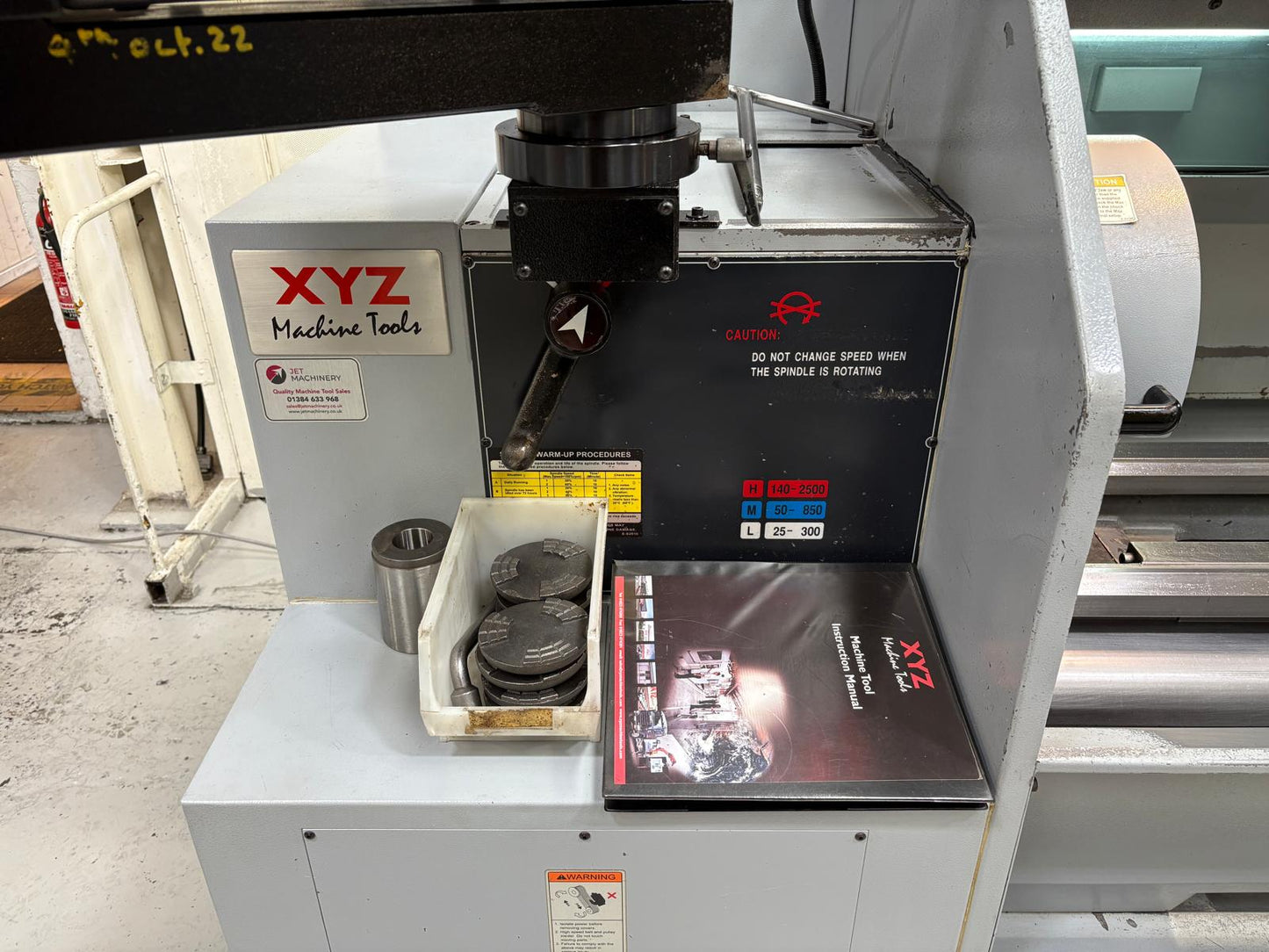 
                  
                    2014 XYZ Proturn SLX425 ProtoTRAK Control Gap Bed Centre Lathe
                  
                