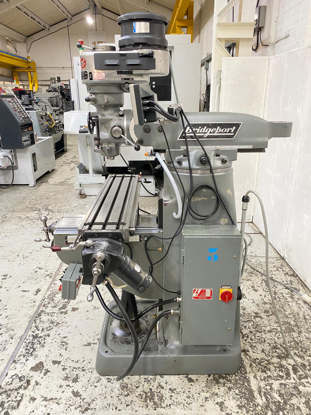 
                  
                    Bridgeport BRJ Turret Milling Machine
                  
                