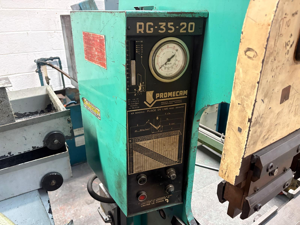 
                  
                    Promecam RG 50-20 Hydraulic Upstroking Press Brake
                  
                