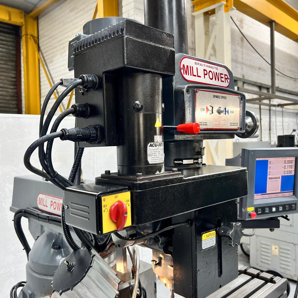 
                  
                    Braithwaite Millpower 3 Axis CNC Turret Milling Machine
                  
                