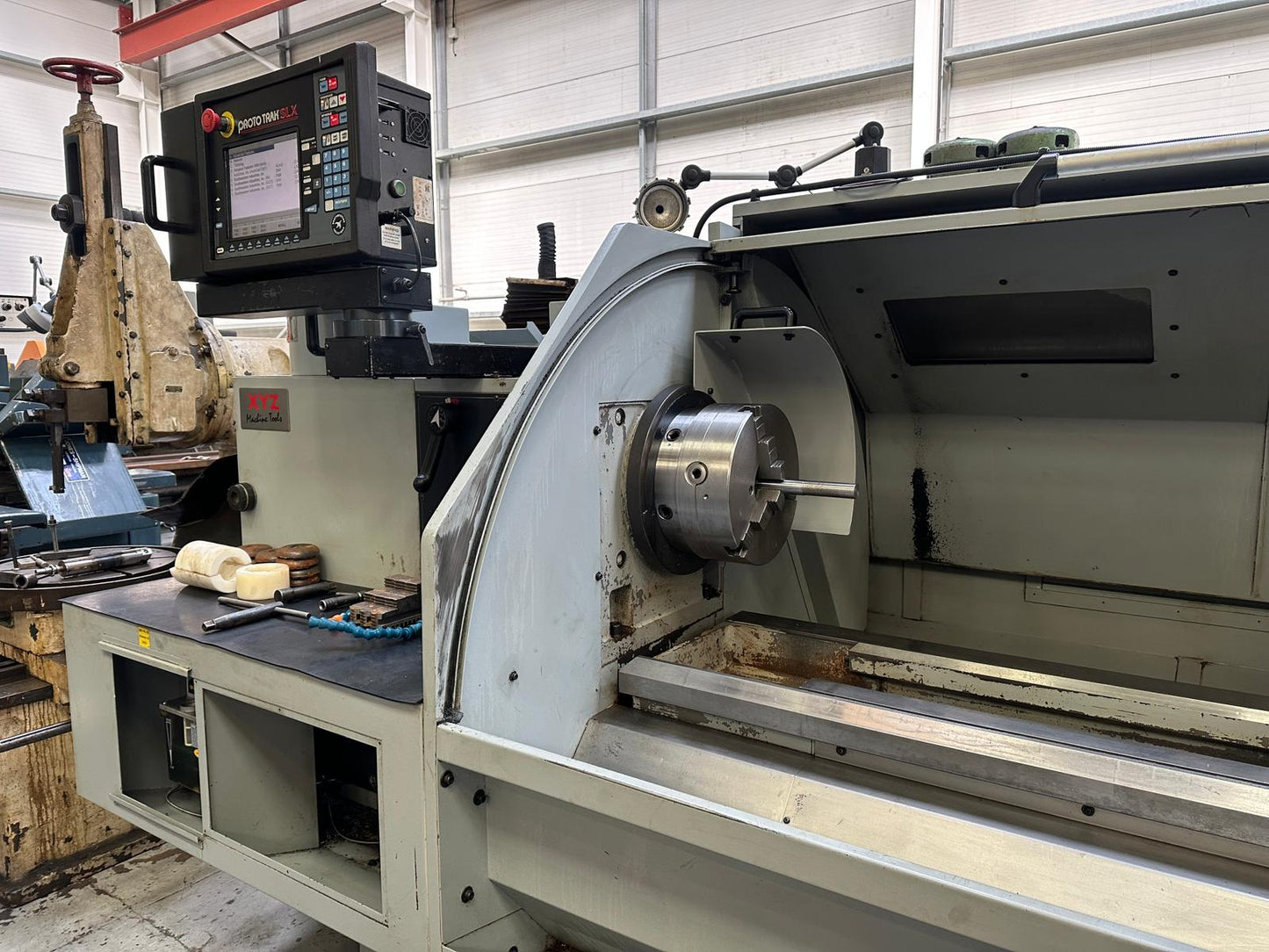 
                  
                    2017 XYZ Proturn SLX555 x 3m ProtoTRAK Gap Bed Centre Lathe
                  
                