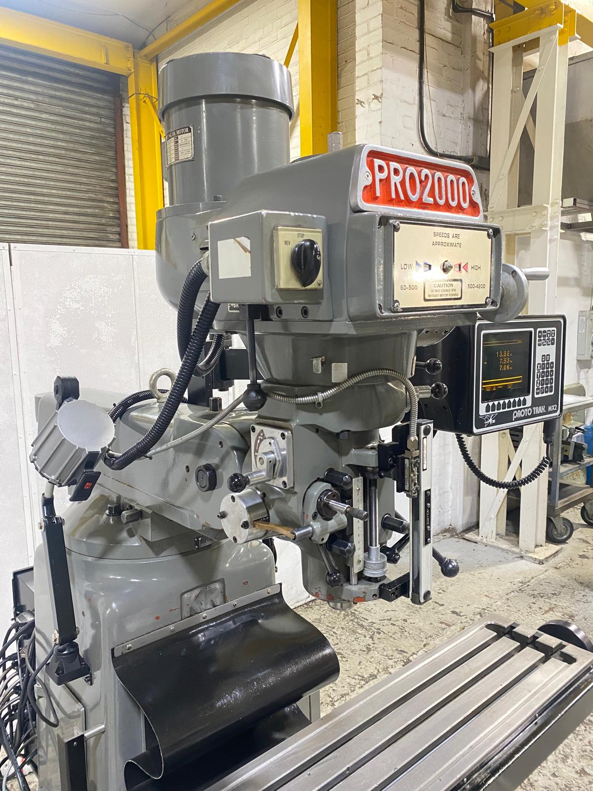
                  
                    XYZ PRO2000 2 Axis ProtoTRAK Control Turret Milling Machine
                  
                