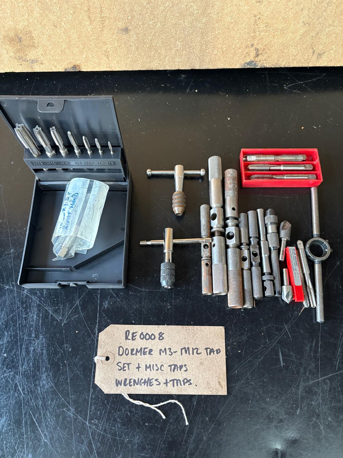 
                  
                    DORMER 3 – 12MM TAP SET & MISC TAPPING TOOLS
                  
                