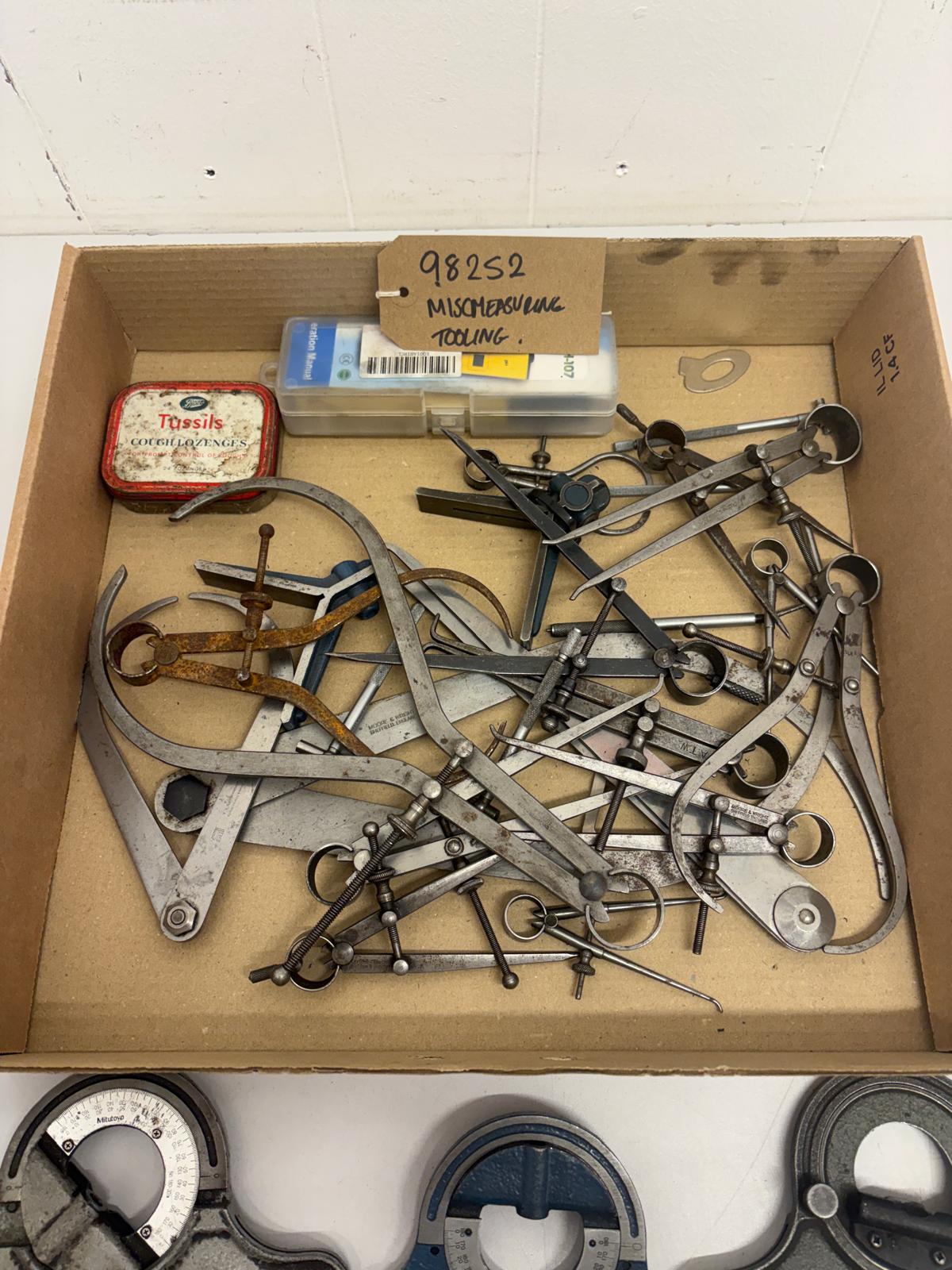 
                  
                    PROTRACTORS / VERNIERS / CALIPERS MISC INSPECTION EQUIPMENT £50.00 + VAT
                  
                