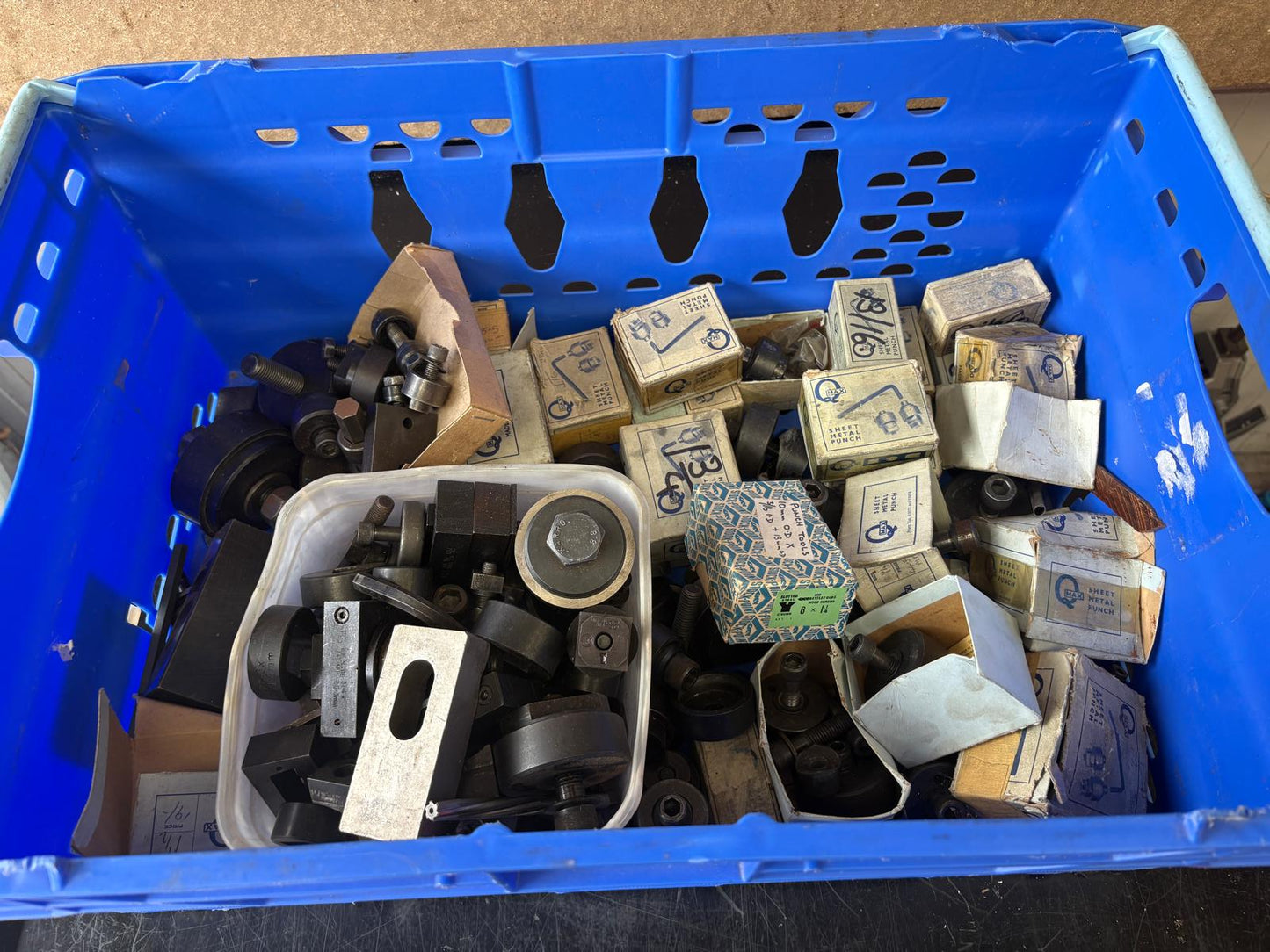 
                  
                    **JOB LOT** Sheet Metal Punch’s & Associated Tooling
                  
                