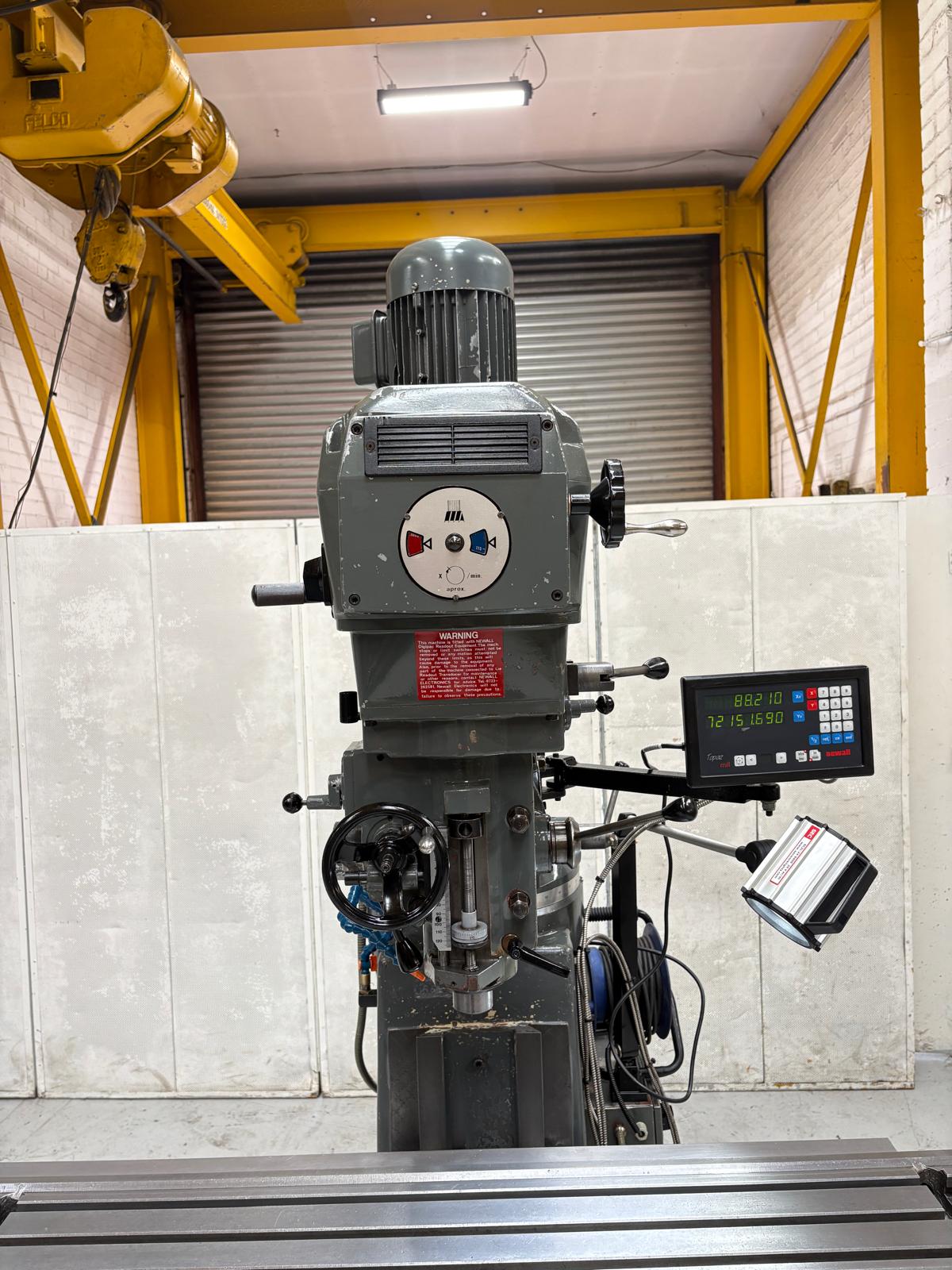 
                  
                    Ajax AJT1-R8 Turret Milling Machine
                  
                