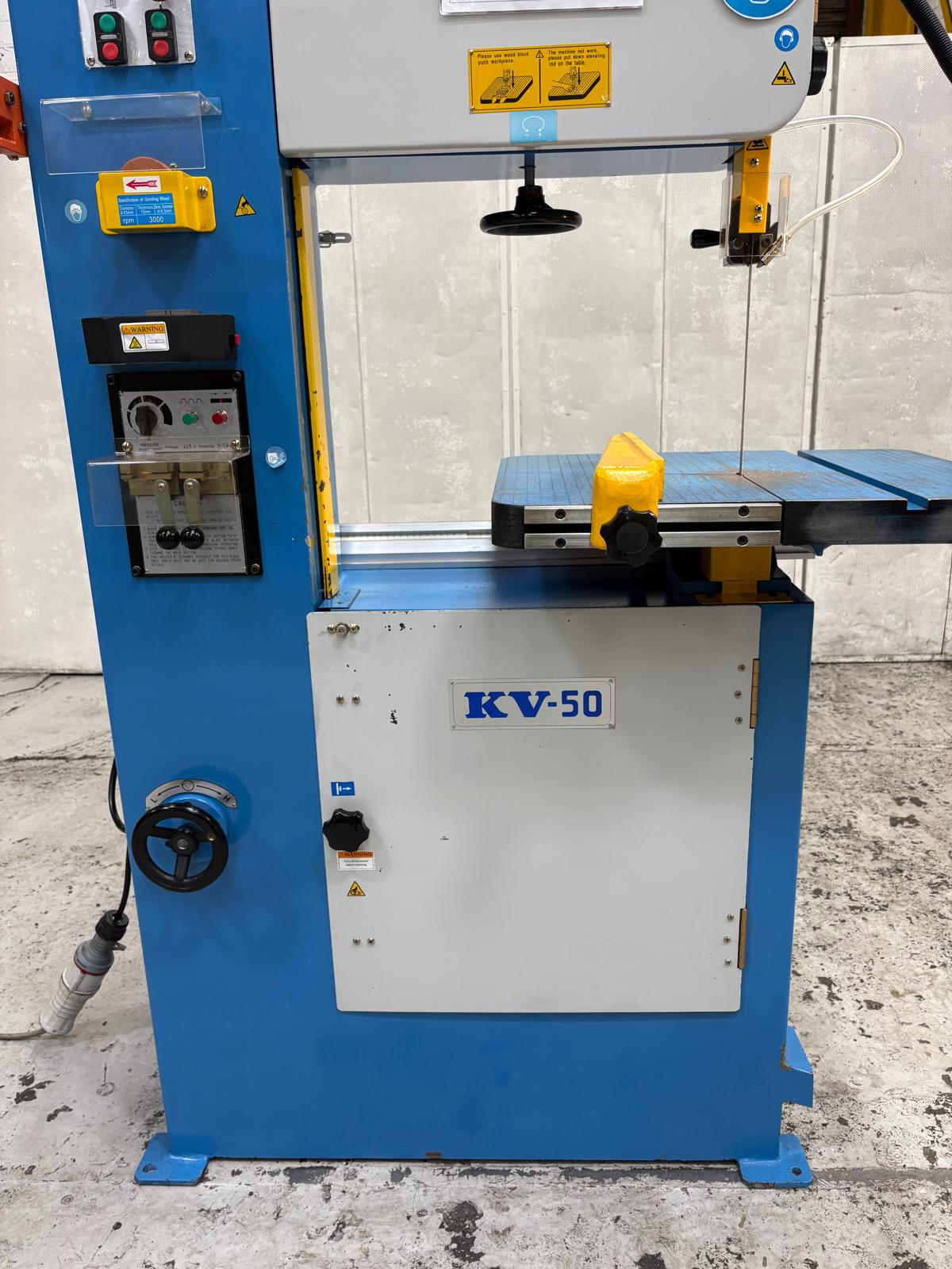 
                  
                    Excel KV-50 Heavy Duty Vertical Metal Cutting Bandsaw
                  
                