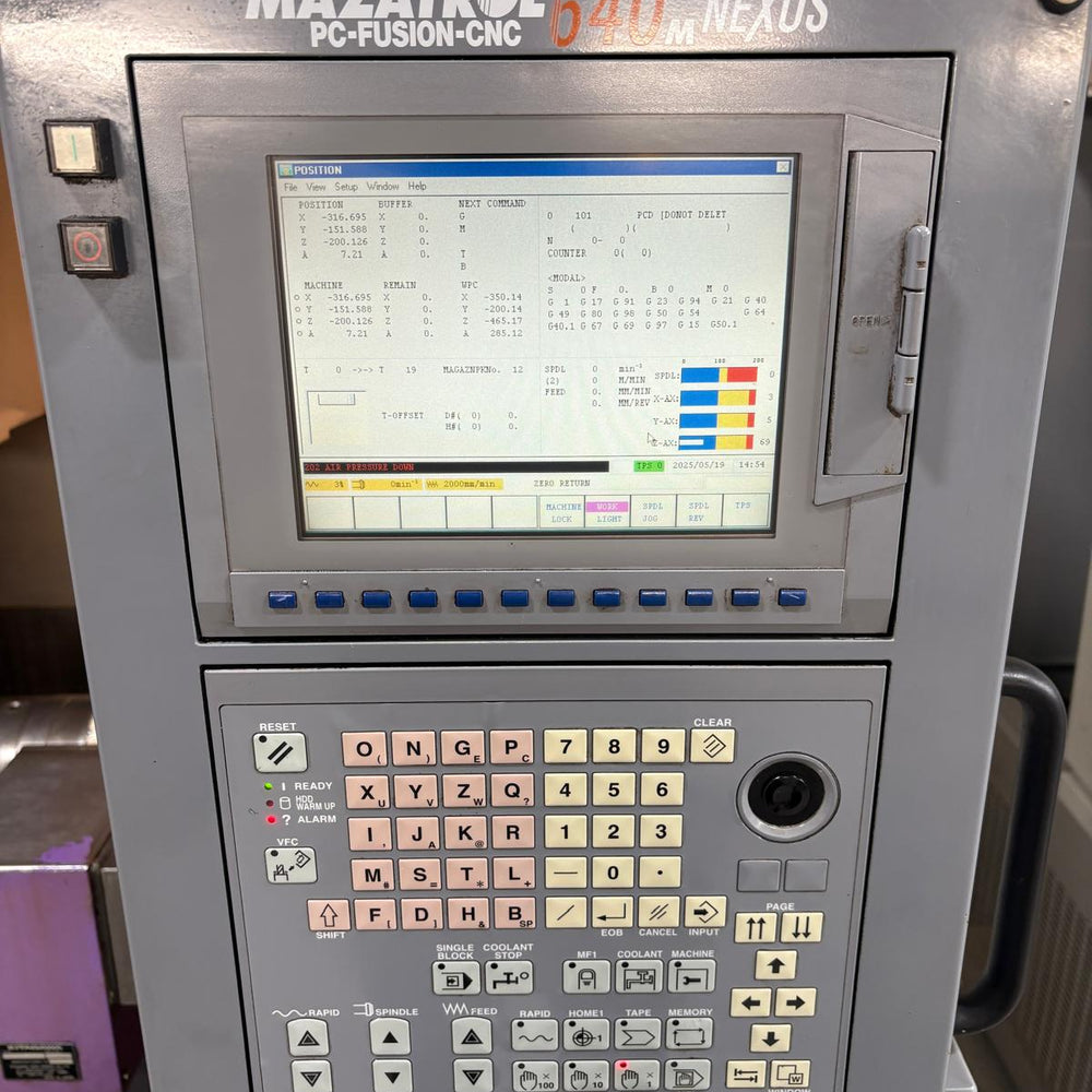 
                  
                    Mazak Nexus VCN 410A Vertical Machining Centre
                  
                