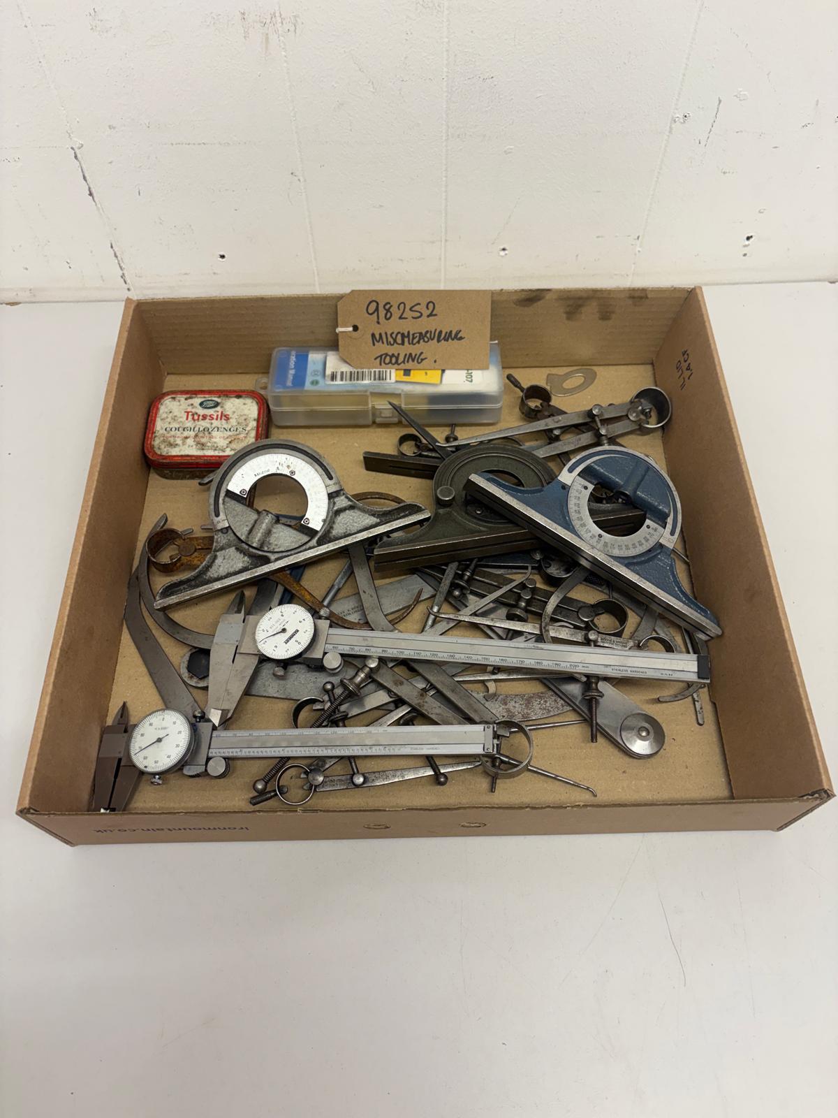 
                  
                    PROTRACTORS / VERNIERS / CALIPERS MISC INSPECTION EQUIPMENT £50.00 + VAT
                  
                