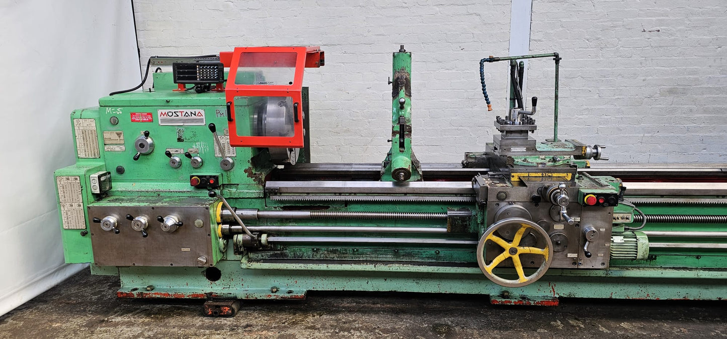 
                  
                    Mostana 1M63 x 3000mm Gap Bed Centre Lathe
                  
                