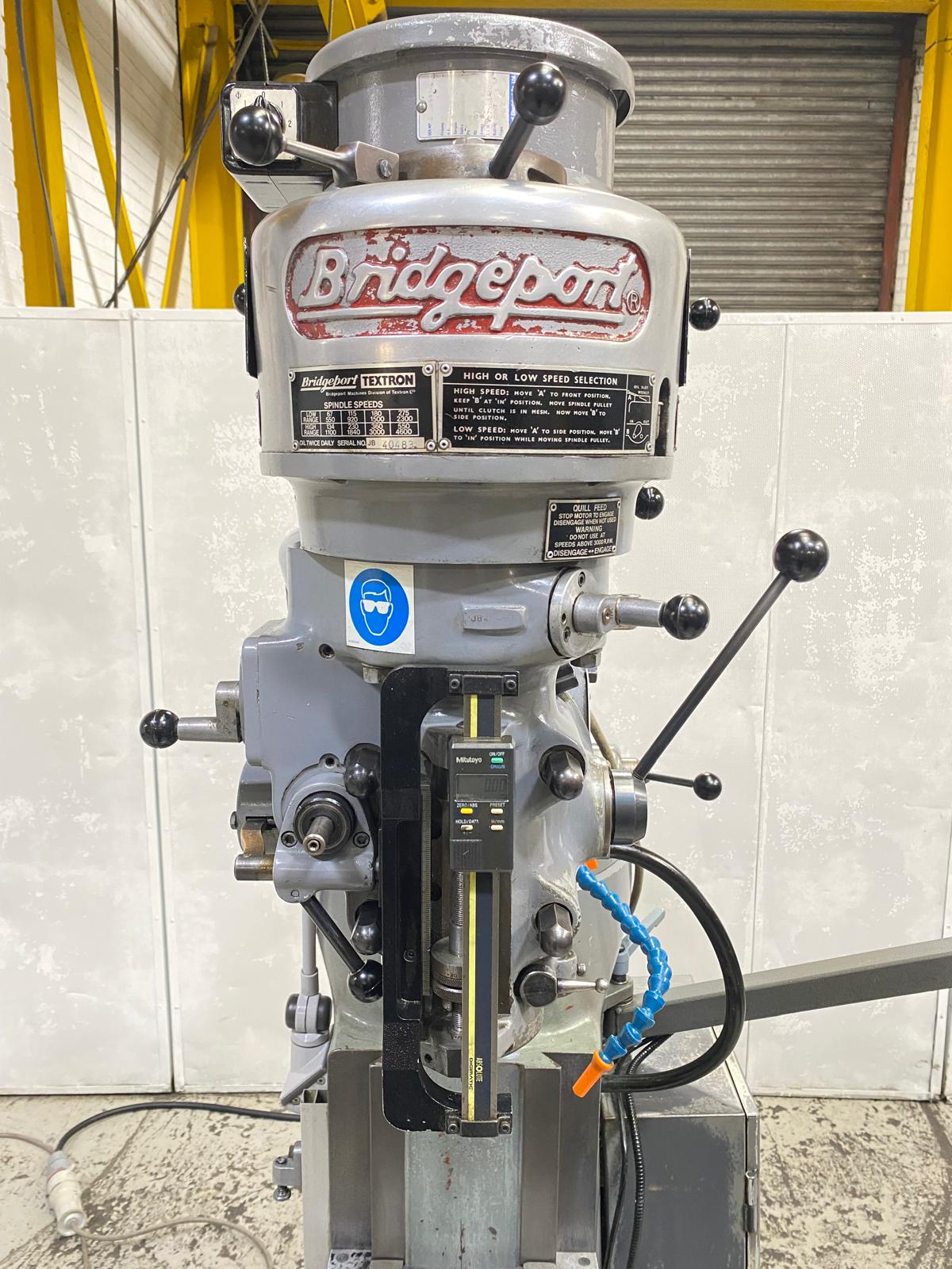 
                  
                    Bridgeport BRJ Turret Milling Machine
                  
                