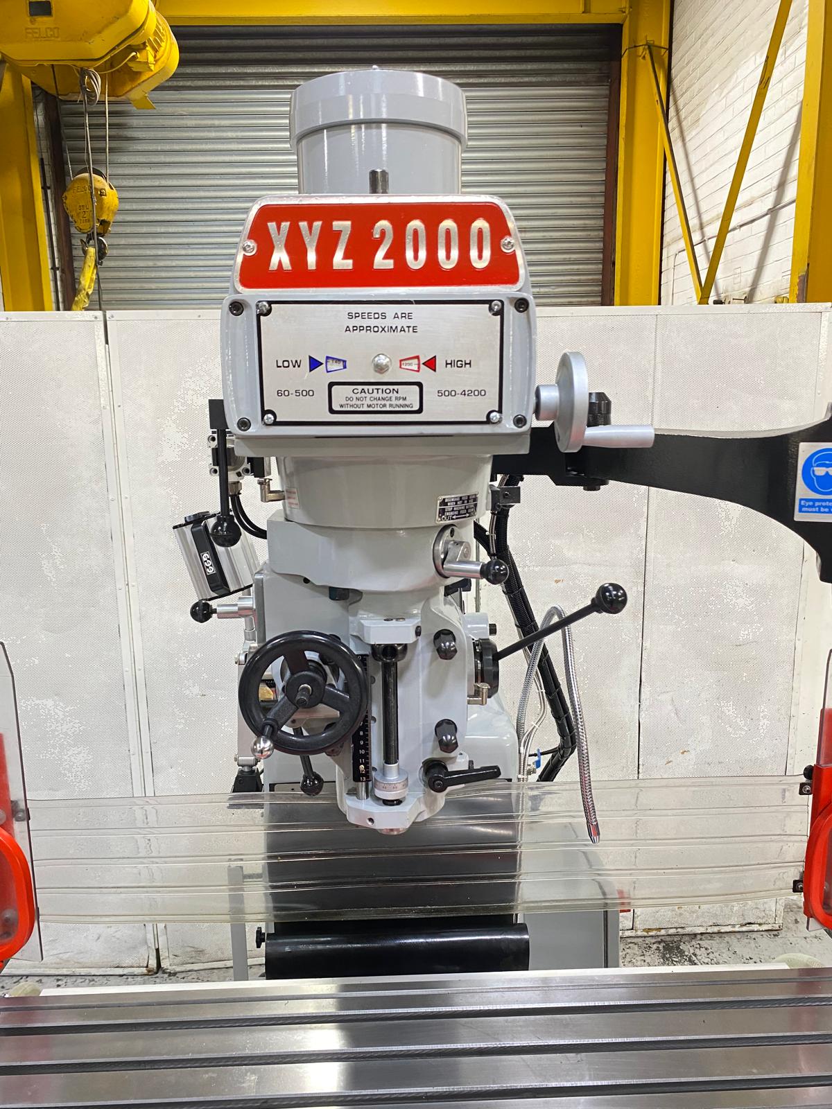 
                  
                    XYZ 2000 Turret Milling Machine (Ex College Superb Condition)
                  
                