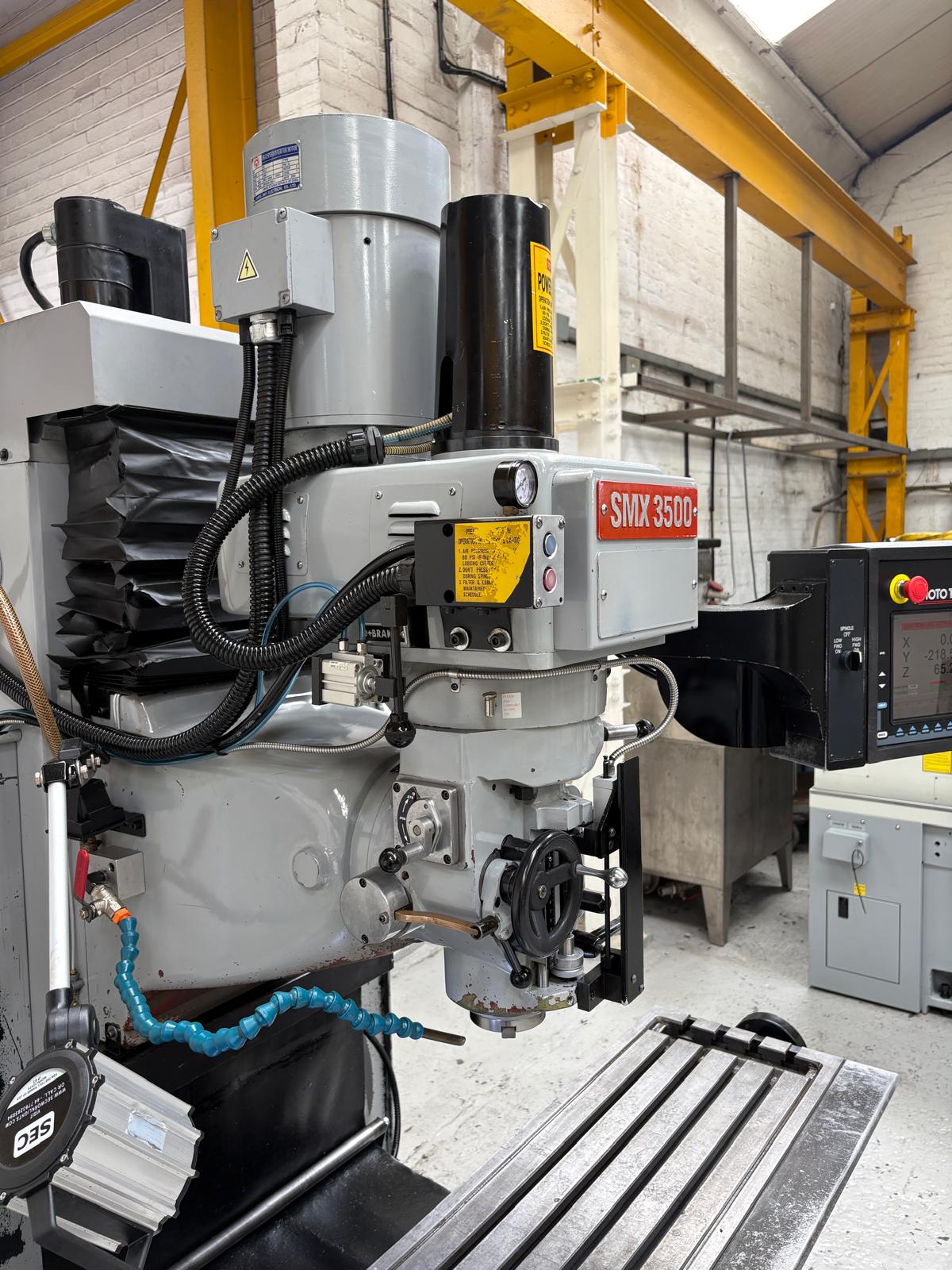 
                  
                    XYZ SMX 3500 3 Axis CNC Bed Milling Machine
                  
                