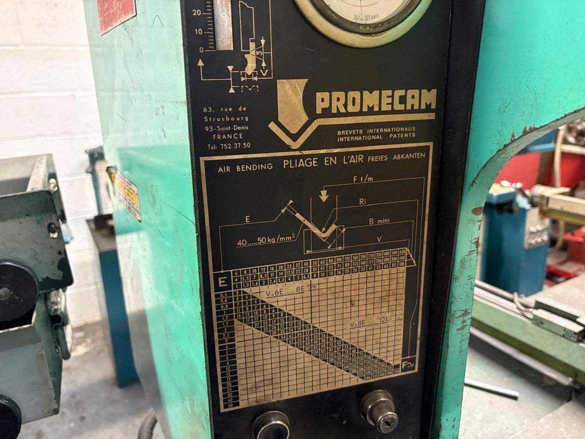 
                  
                    Promecam RG 50-20 Hydraulic Upstroking Press Brake
                  
                