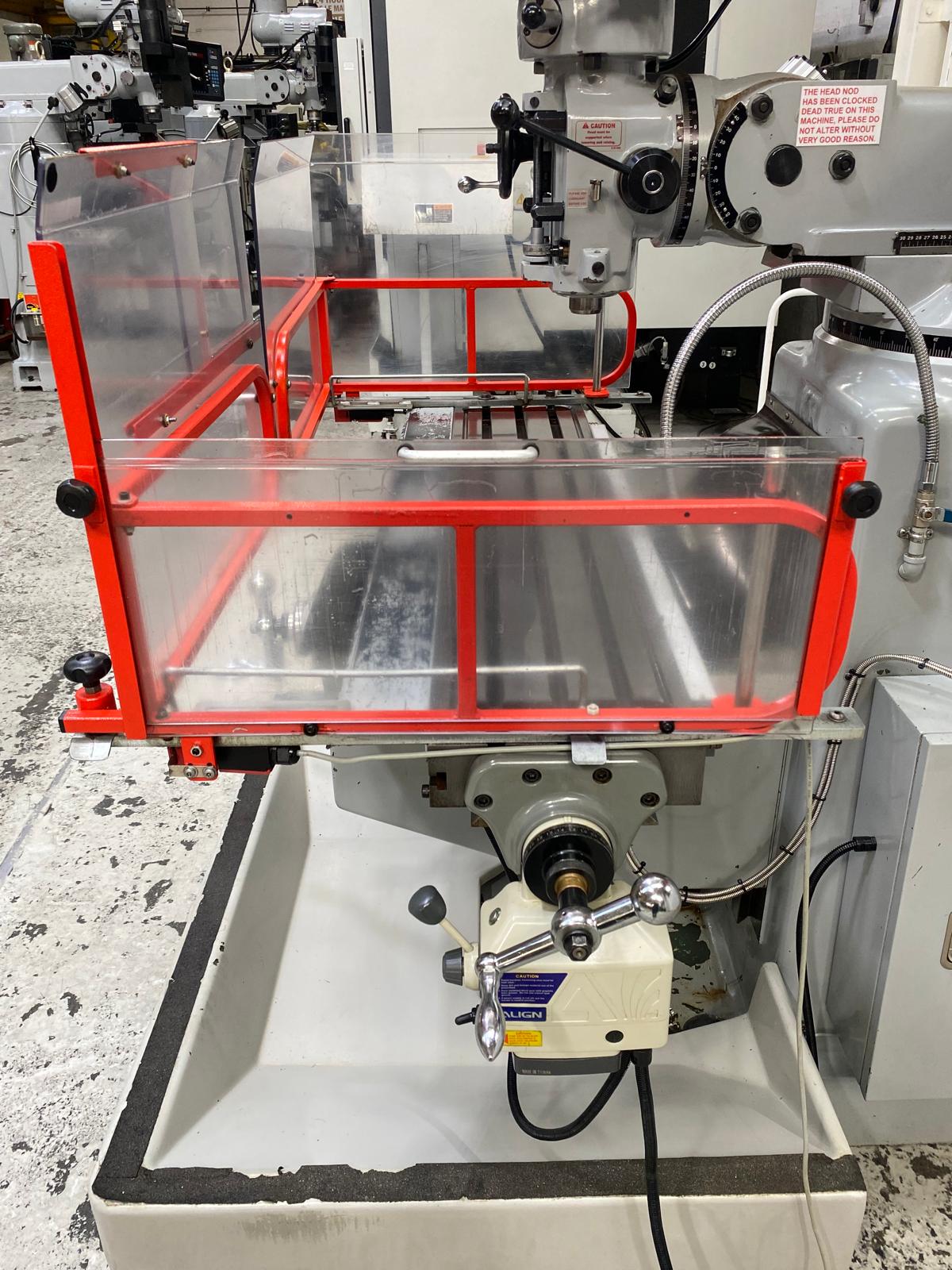 
                  
                    XYZ 2000 Turret Milling Machine (2017)
                  
                